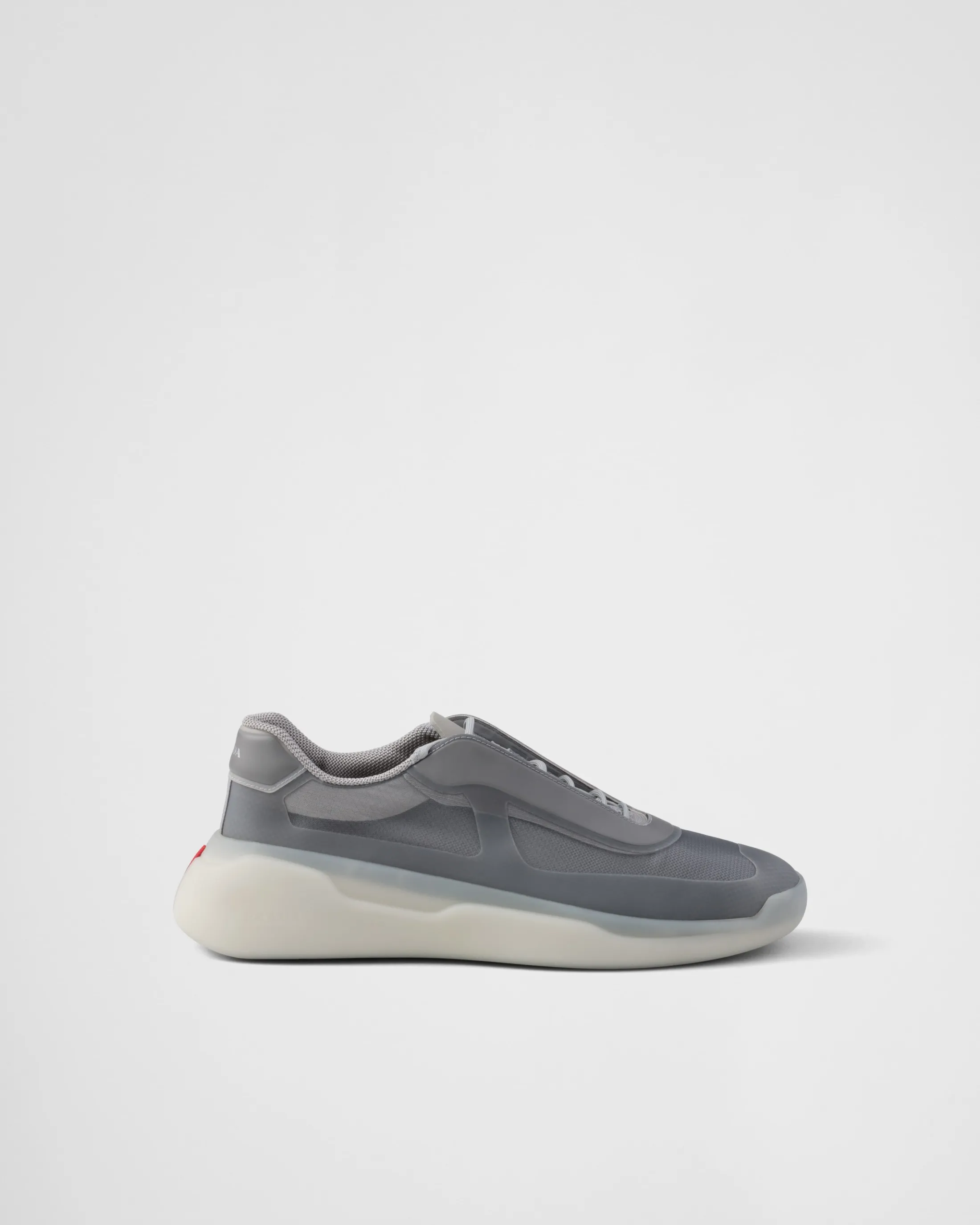 Prada America's Cup Re-Nylon and bike fabric sneakers Grey Hot