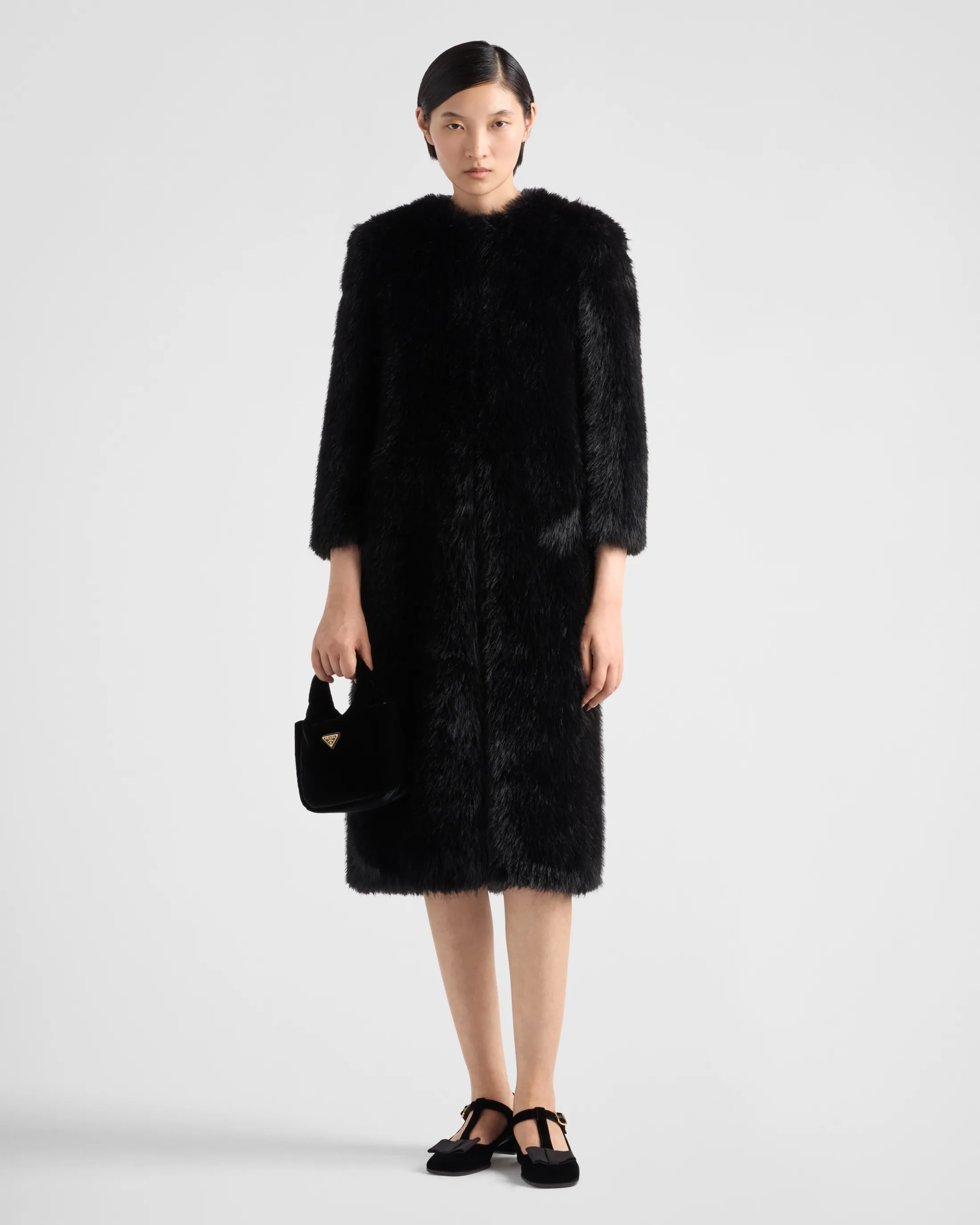 Prada Aspen coat Black Fashion