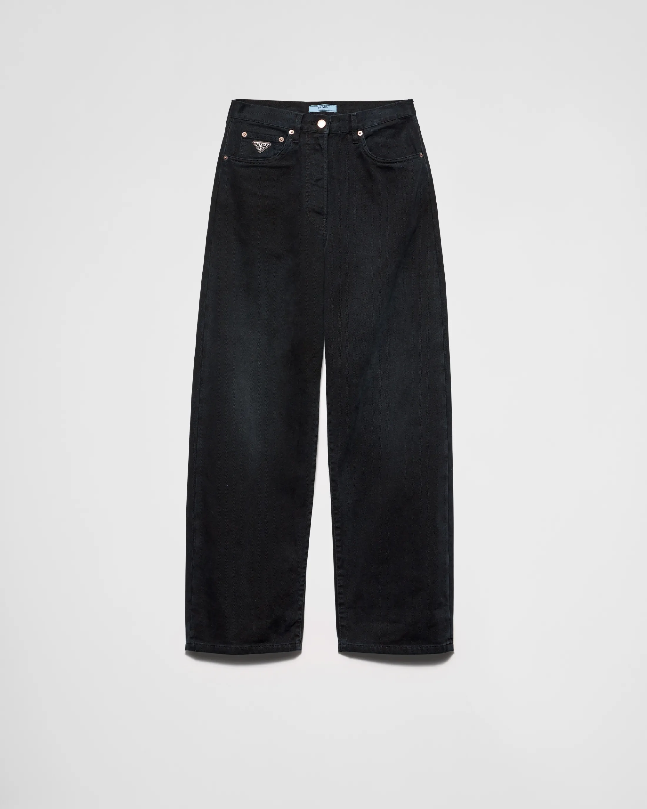 Prada Barrel leg jeans Black Shop