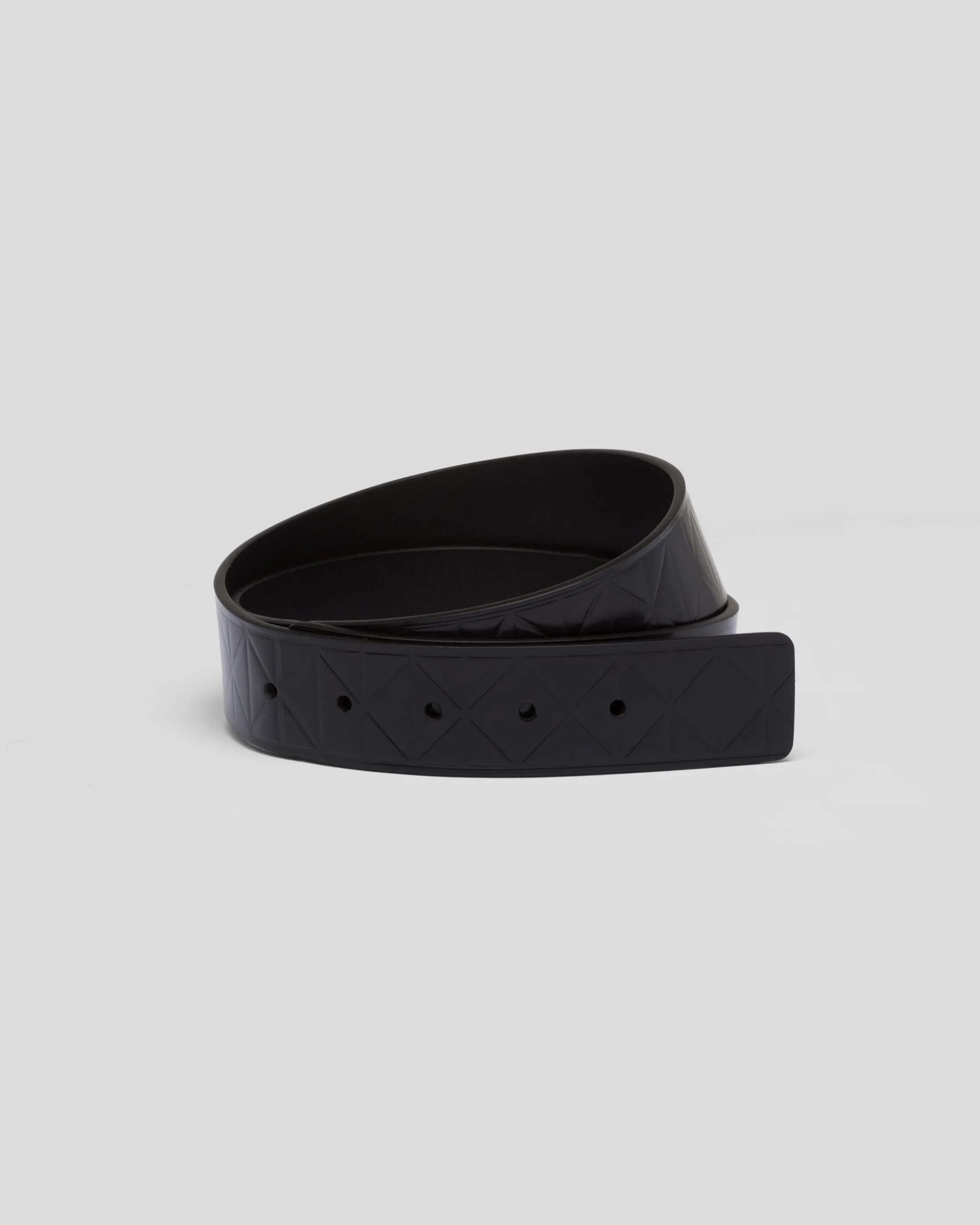 Prada Brushed leather belt strap Black Fashion