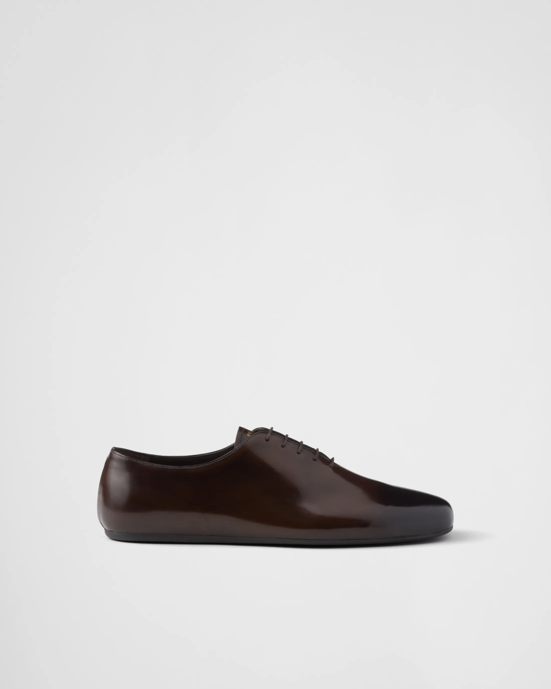 Prada Brushed leather lace-ups Sienna Shop