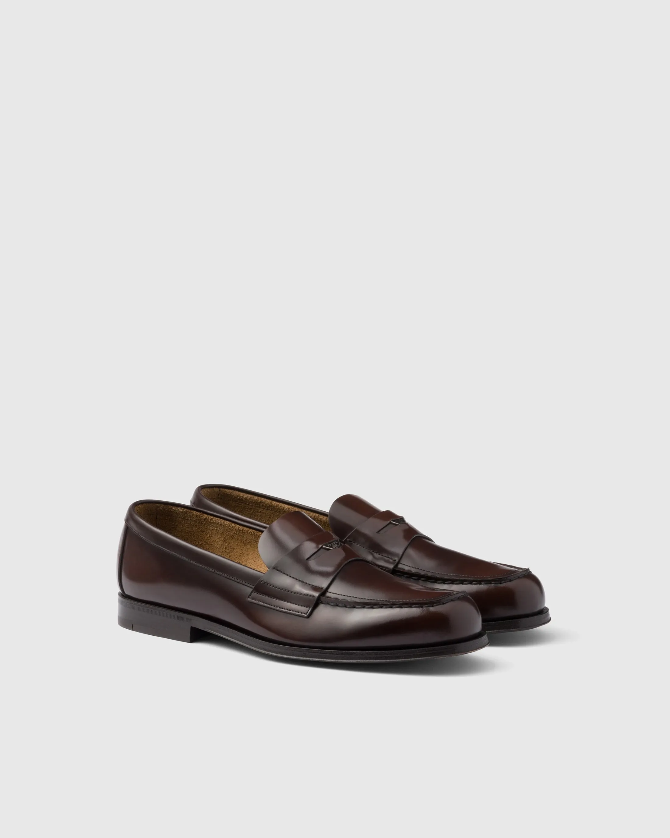 Prada Brushed leather loafers Sienna Shop