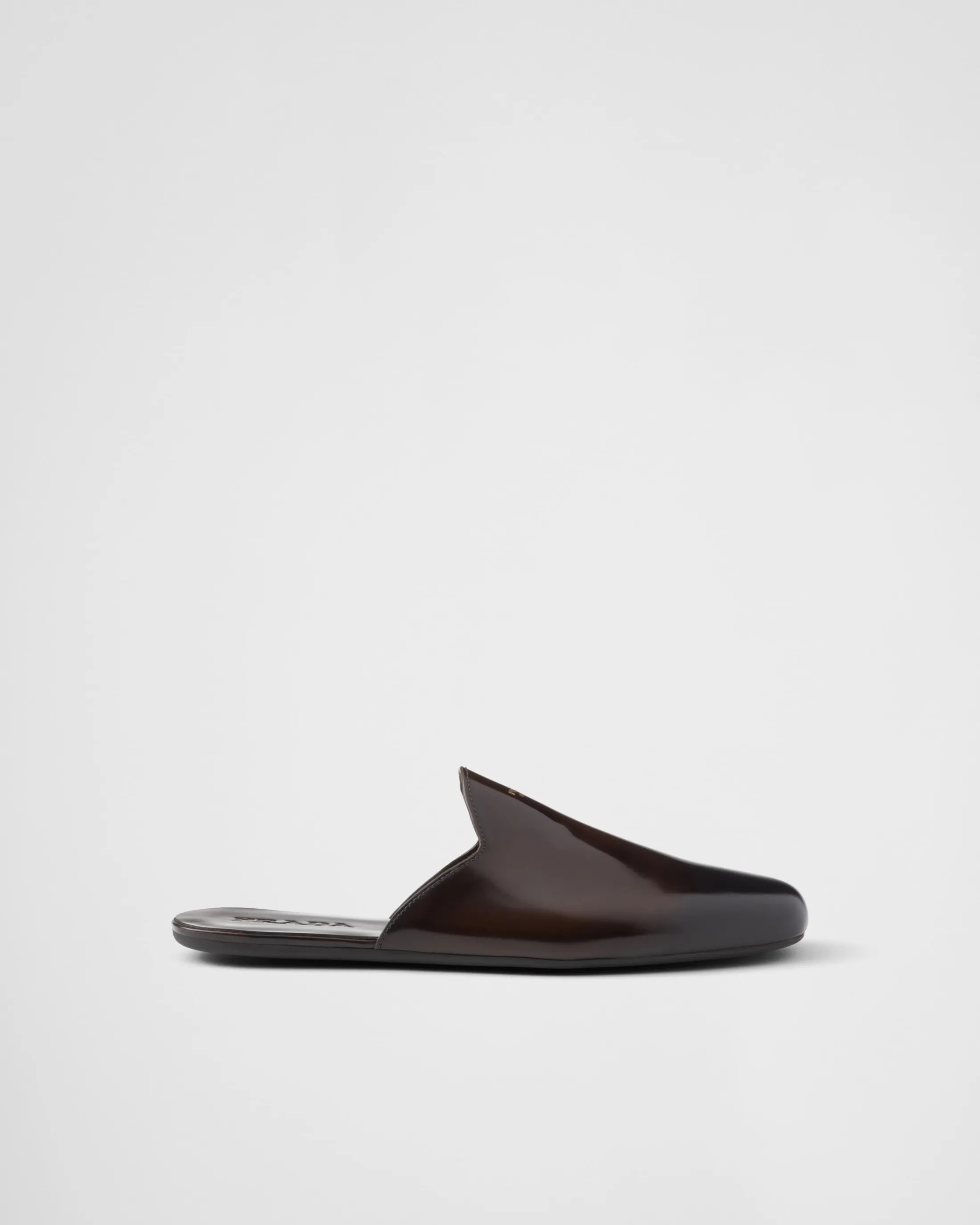 Prada Brushed leather slippers Sienna Discount