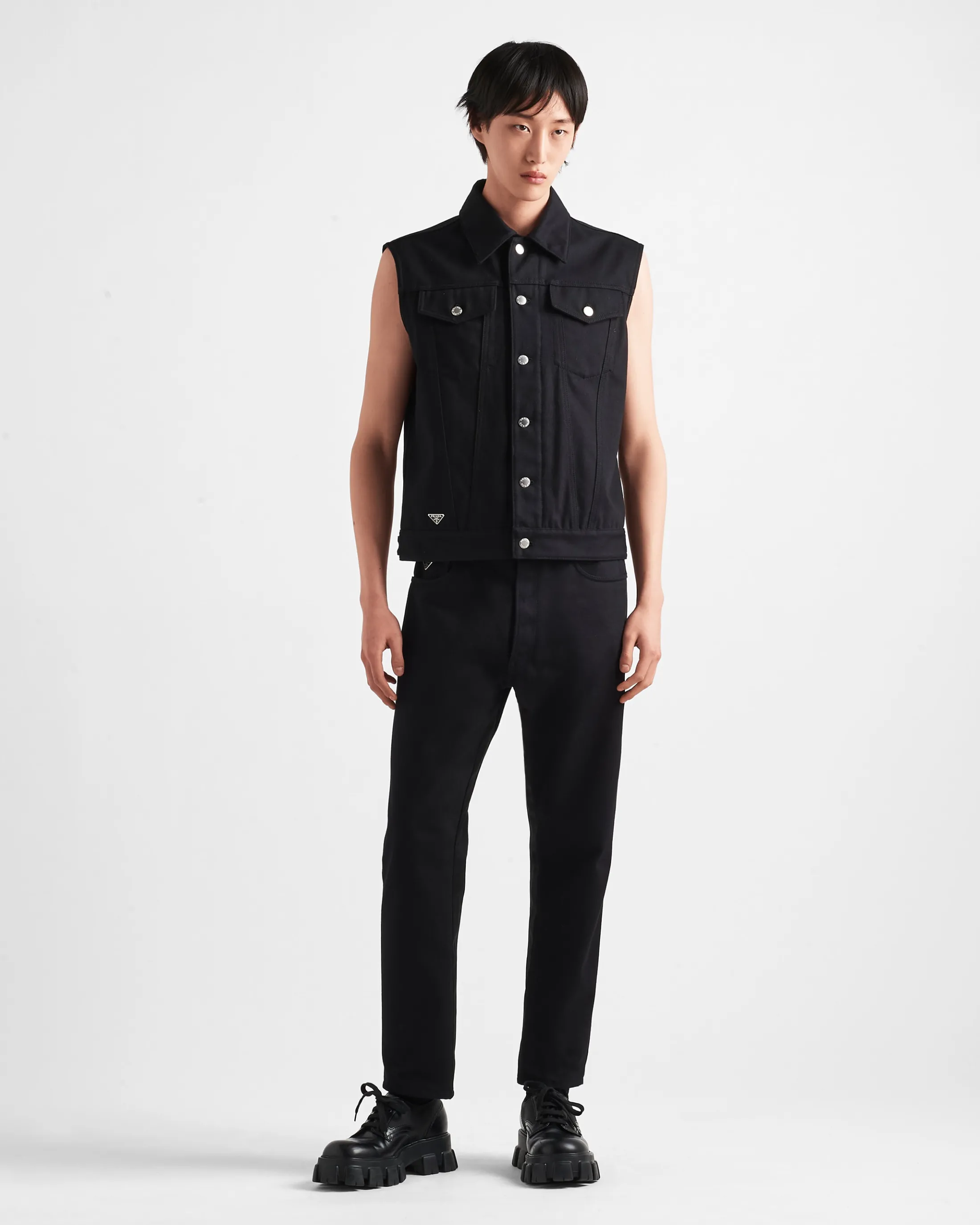 Prada Bull denim jeans Black Shop