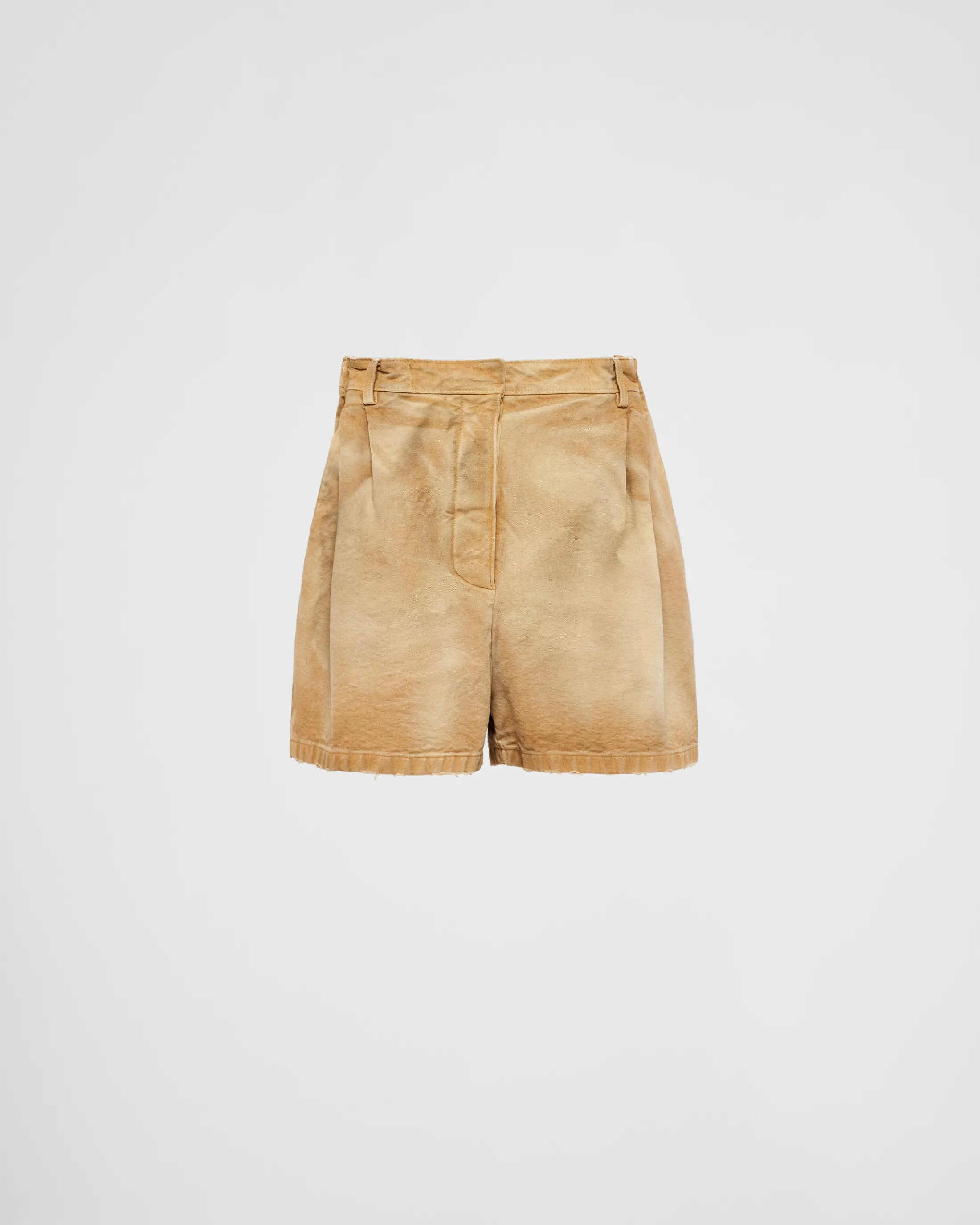 Prada Canvas shorts Beige Fashion