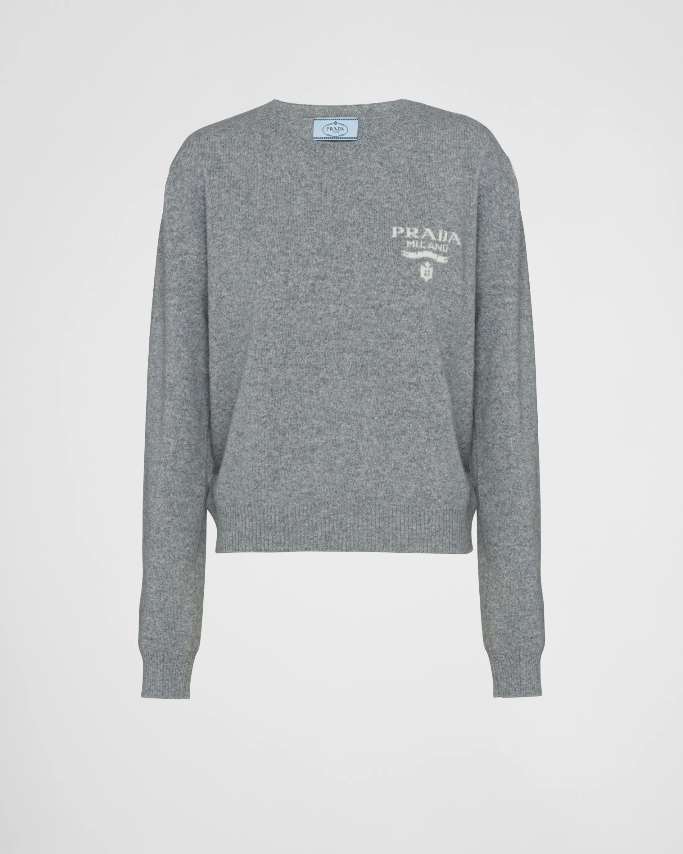 Prada Cashmere and silk sweater Grey Cheap