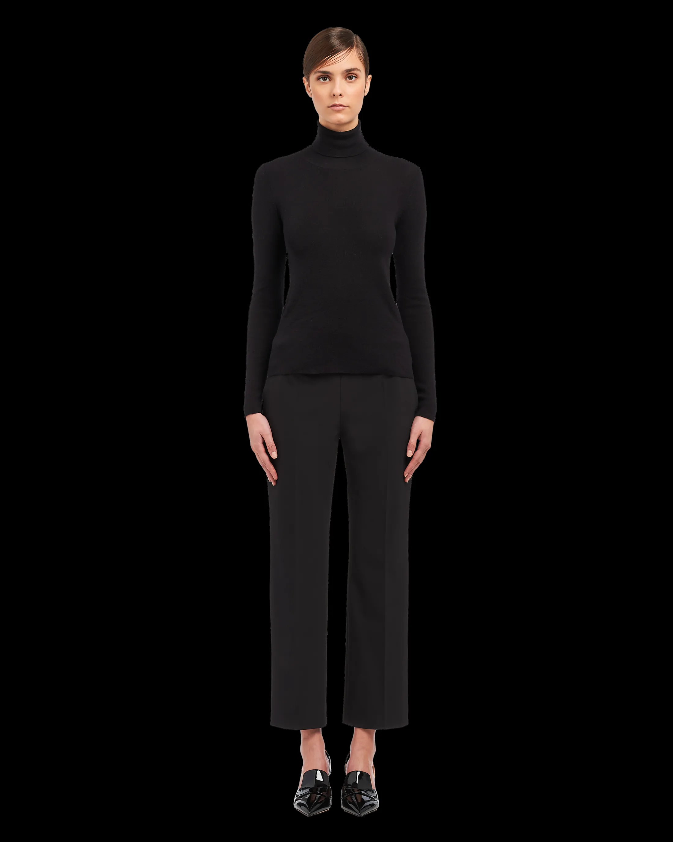 Prada Cashmere and silk sweater Black Online