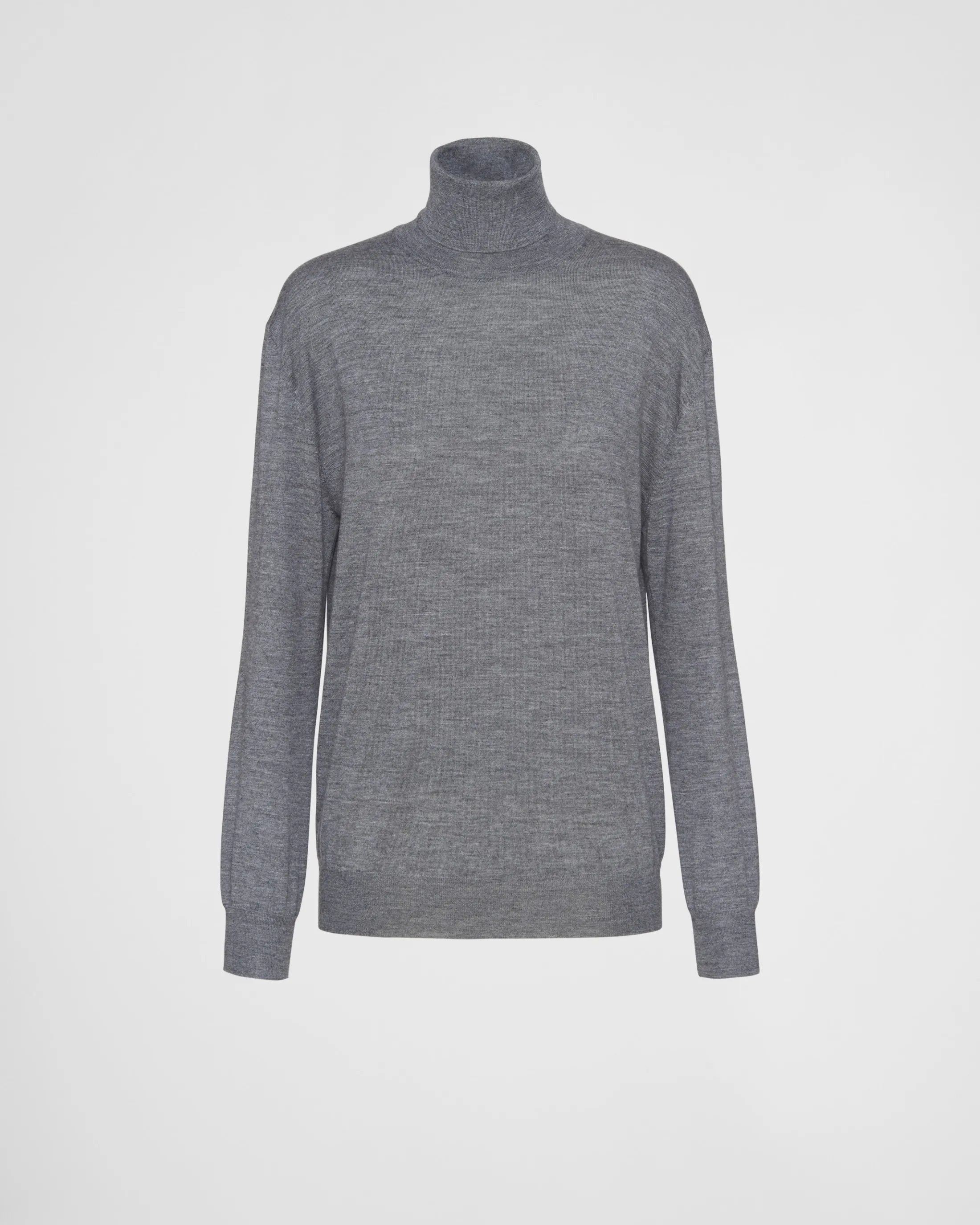 Prada Cashmere and wool turtleneck sweater Slategray Online