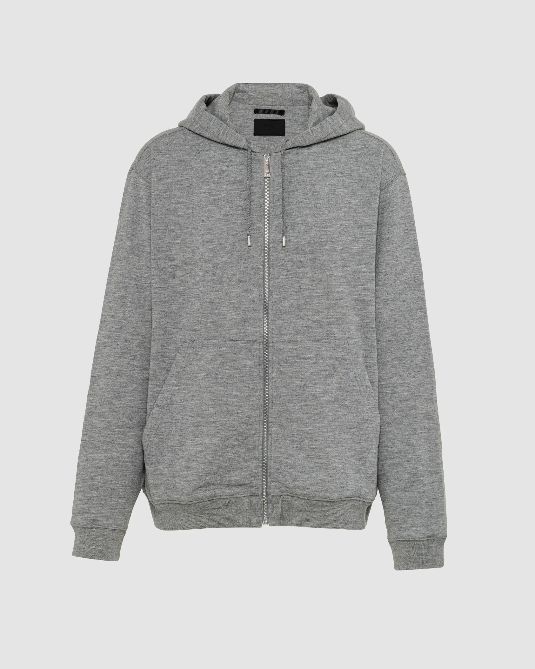 Prada Cashmere blend cardigan hoodie Grey Cheap