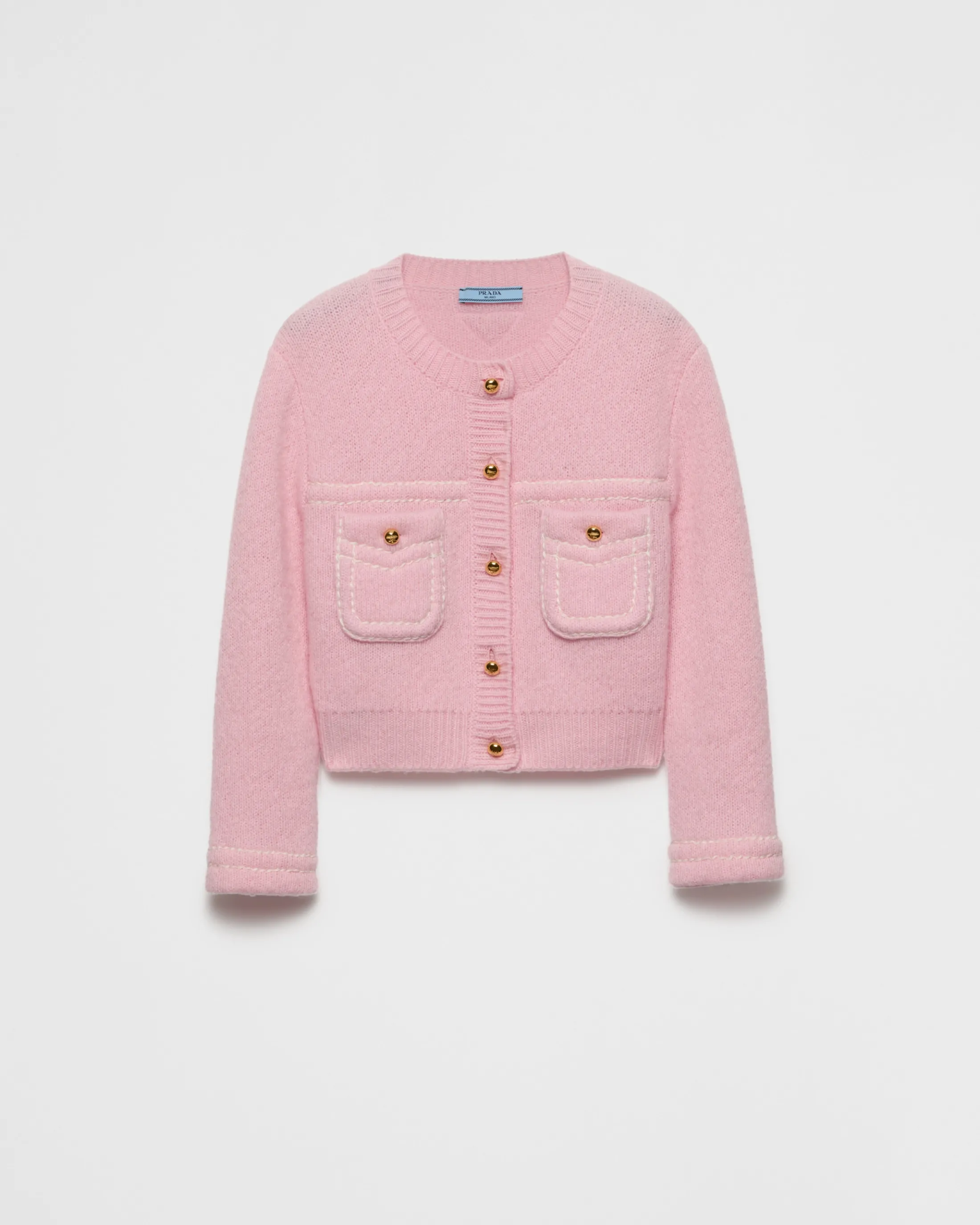 Prada Cashmere cardigan Pink New