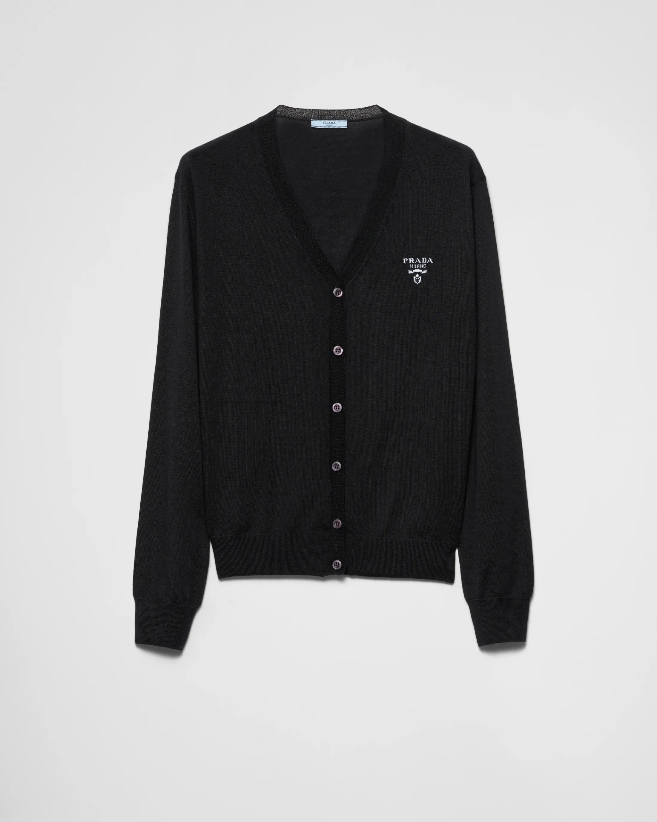 Prada Cashmere cardigan Black Cheap