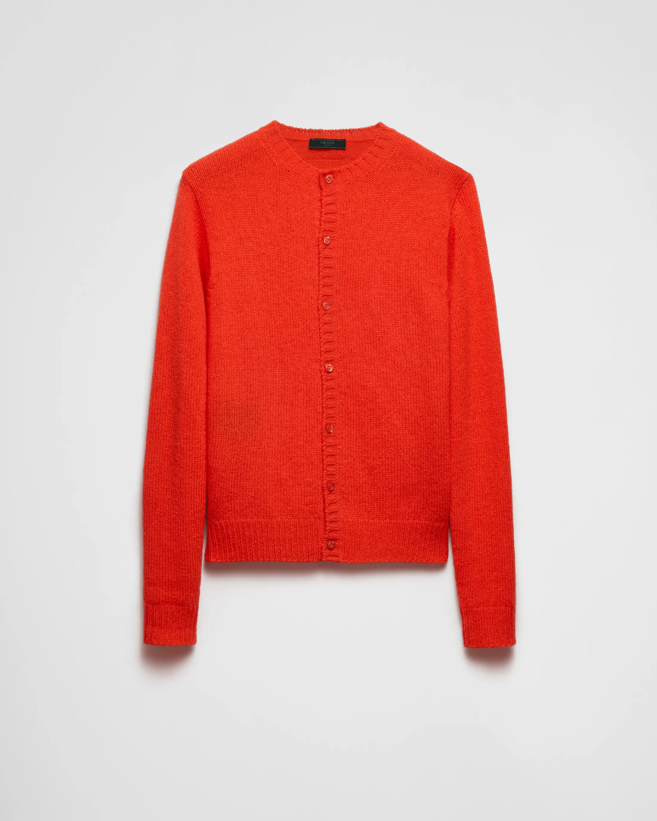 Prada Cashmere cardigan Fieryred Hot