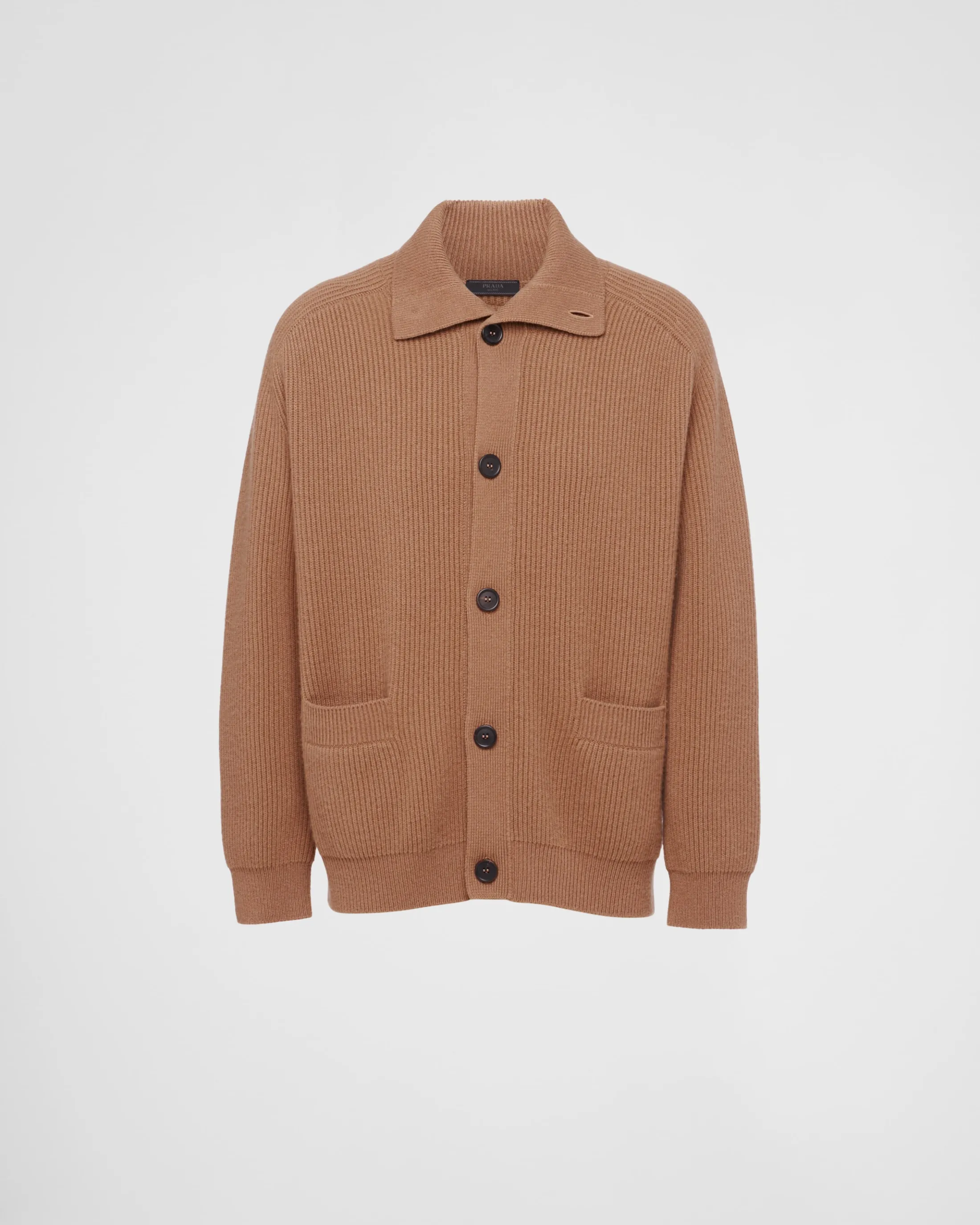 Prada Cashmere cardigan Camelbrown Clearance