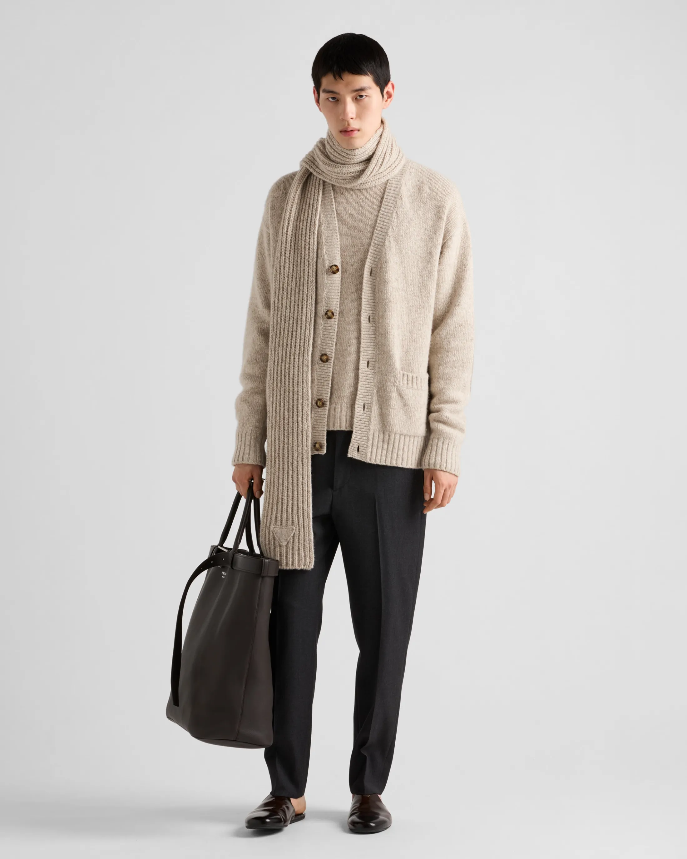 Prada Cashmere cardigan Desertbeige Store