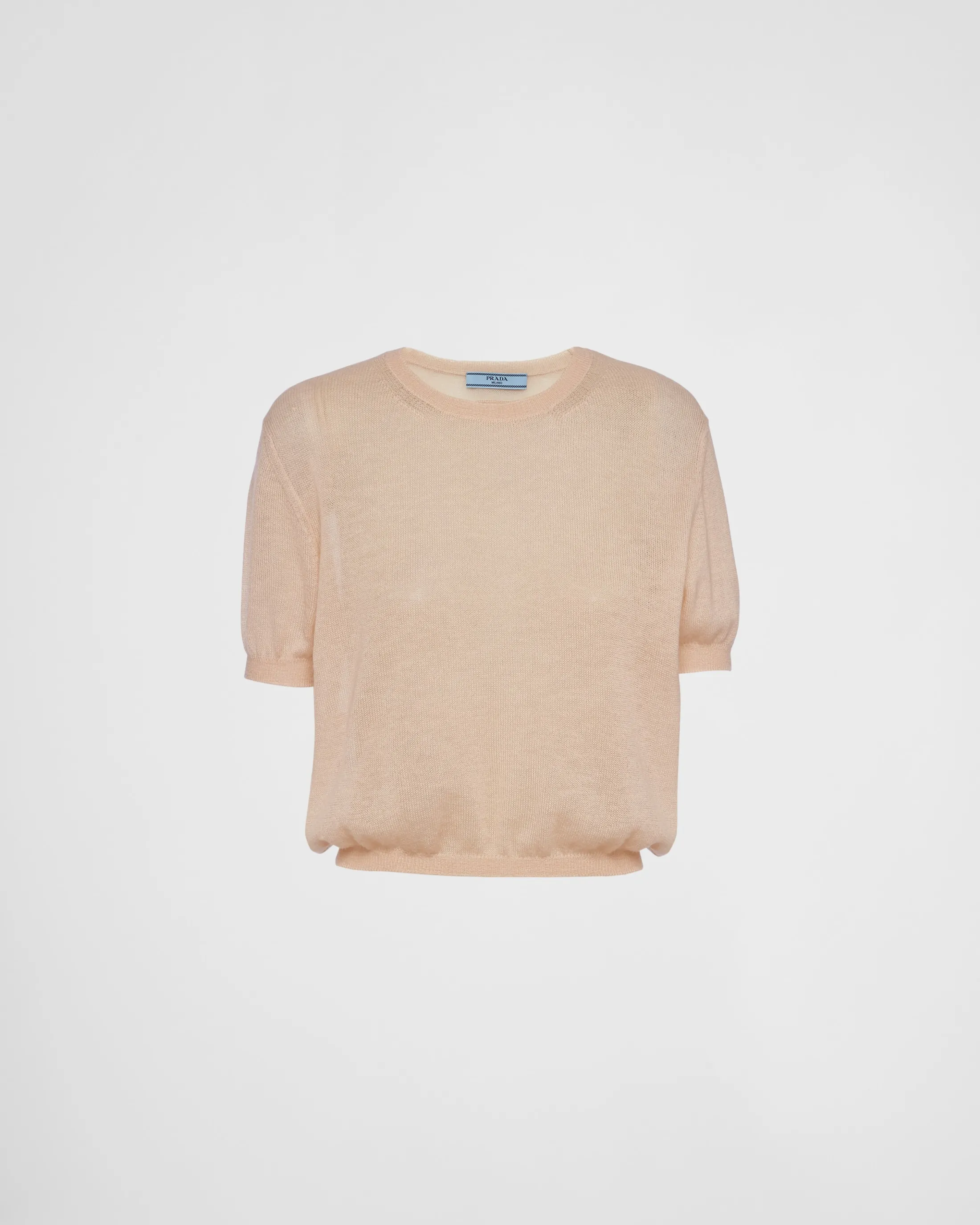 Prada Cashmere crew-neck sweater Desertbeige Hot