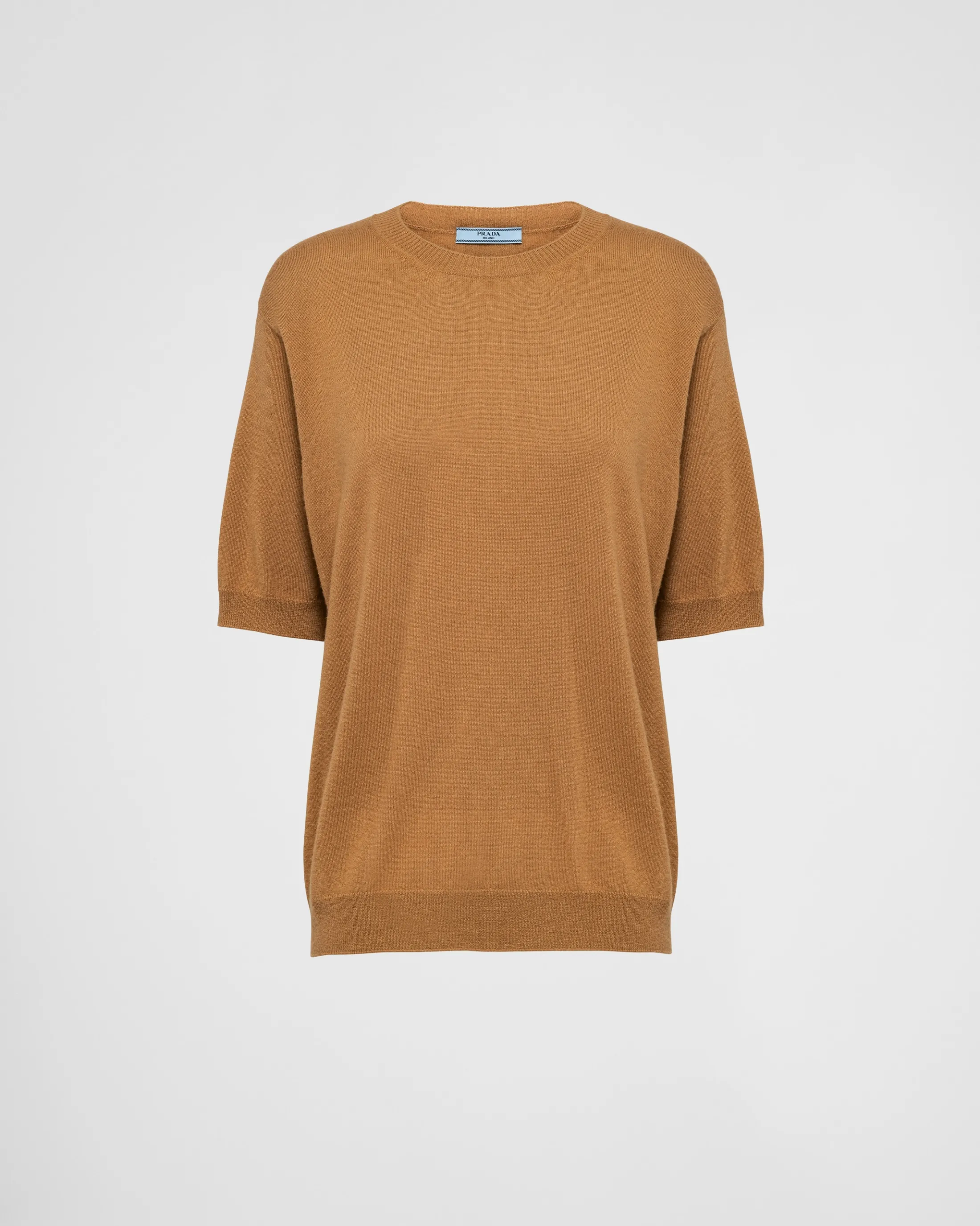 Prada Cashmere crew-neck sweater Corkbeige Cheap