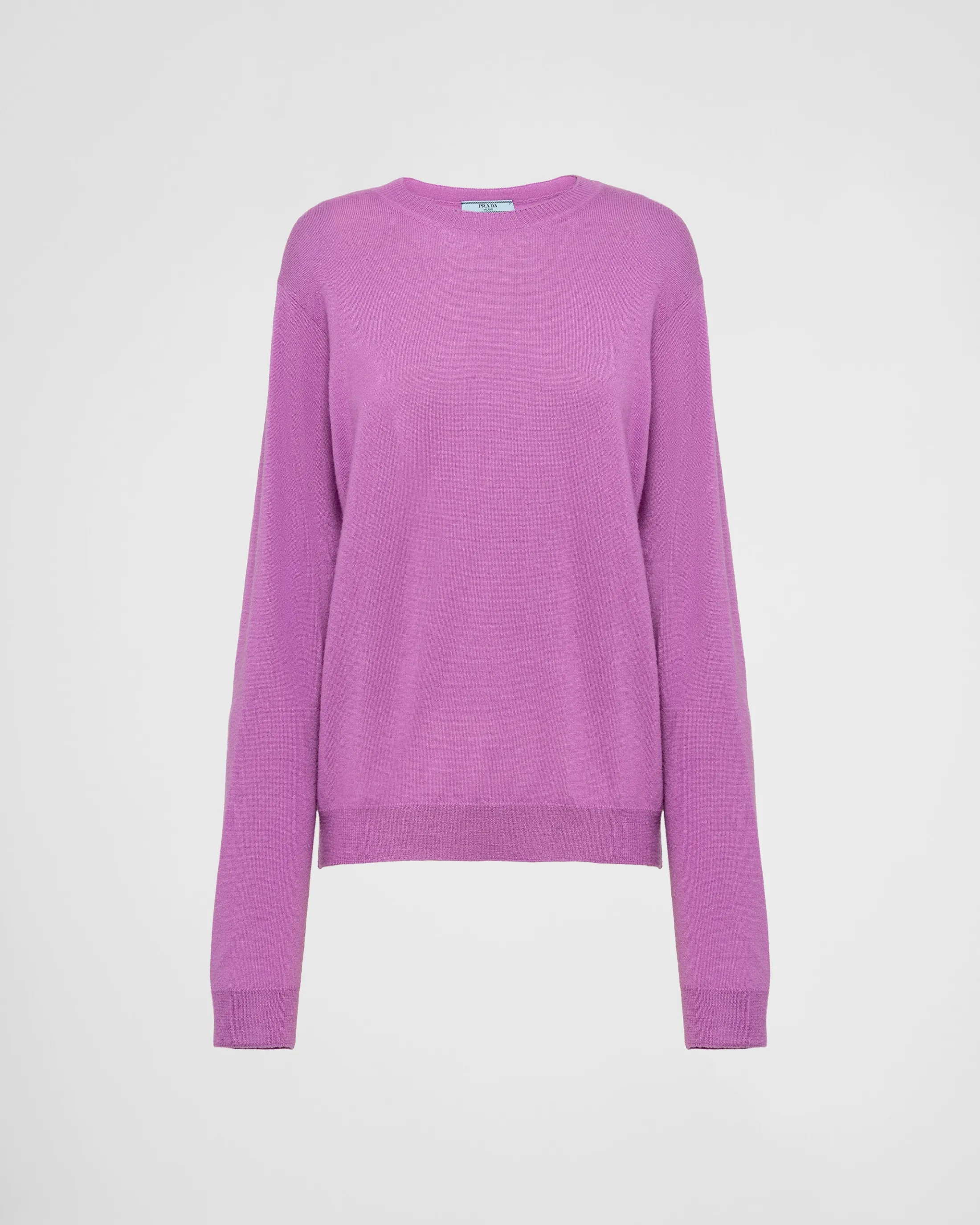 Prada Cashmere crew-neck sweater Wisteria New