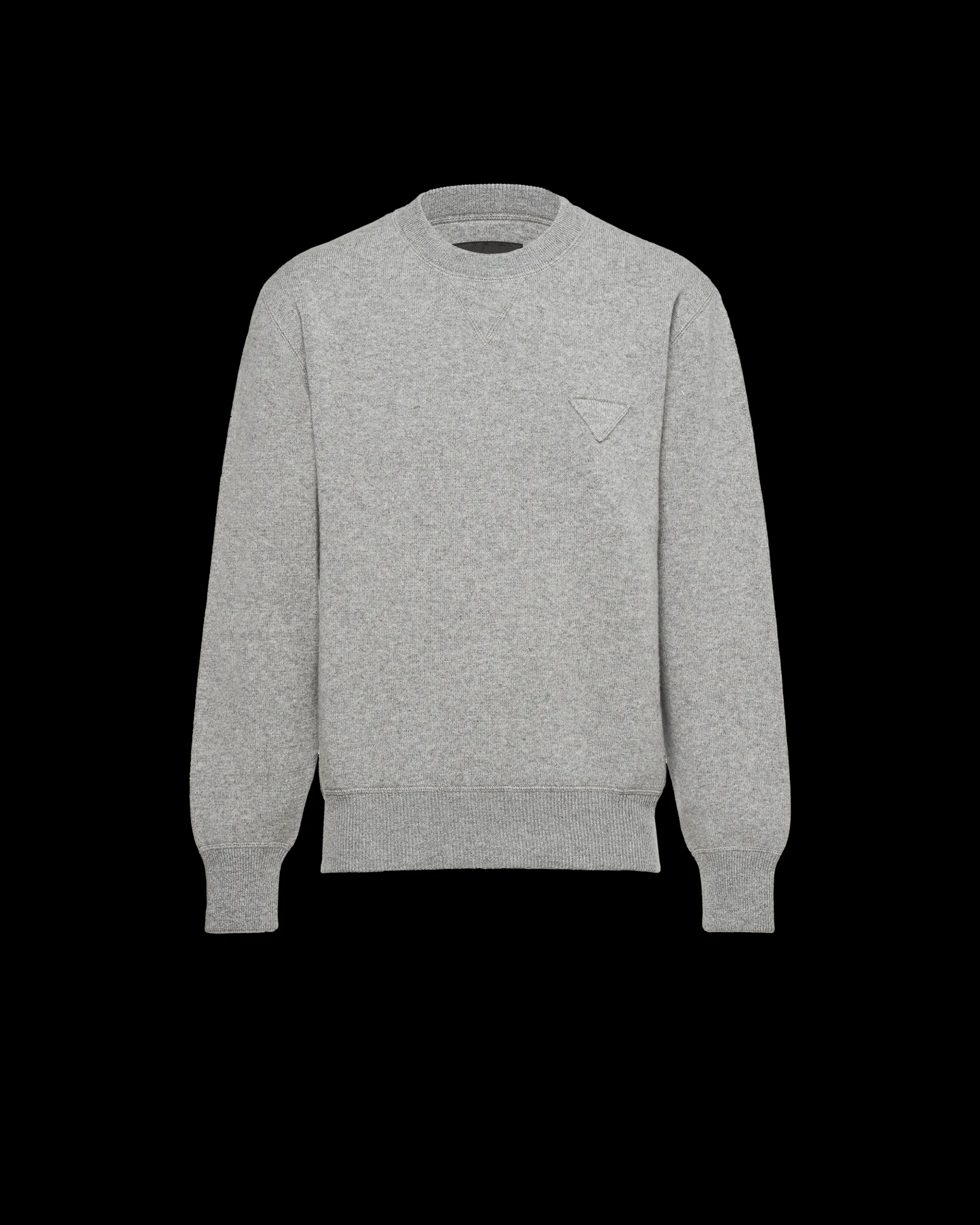 Prada Cashmere crew-neck sweater Grey Sale