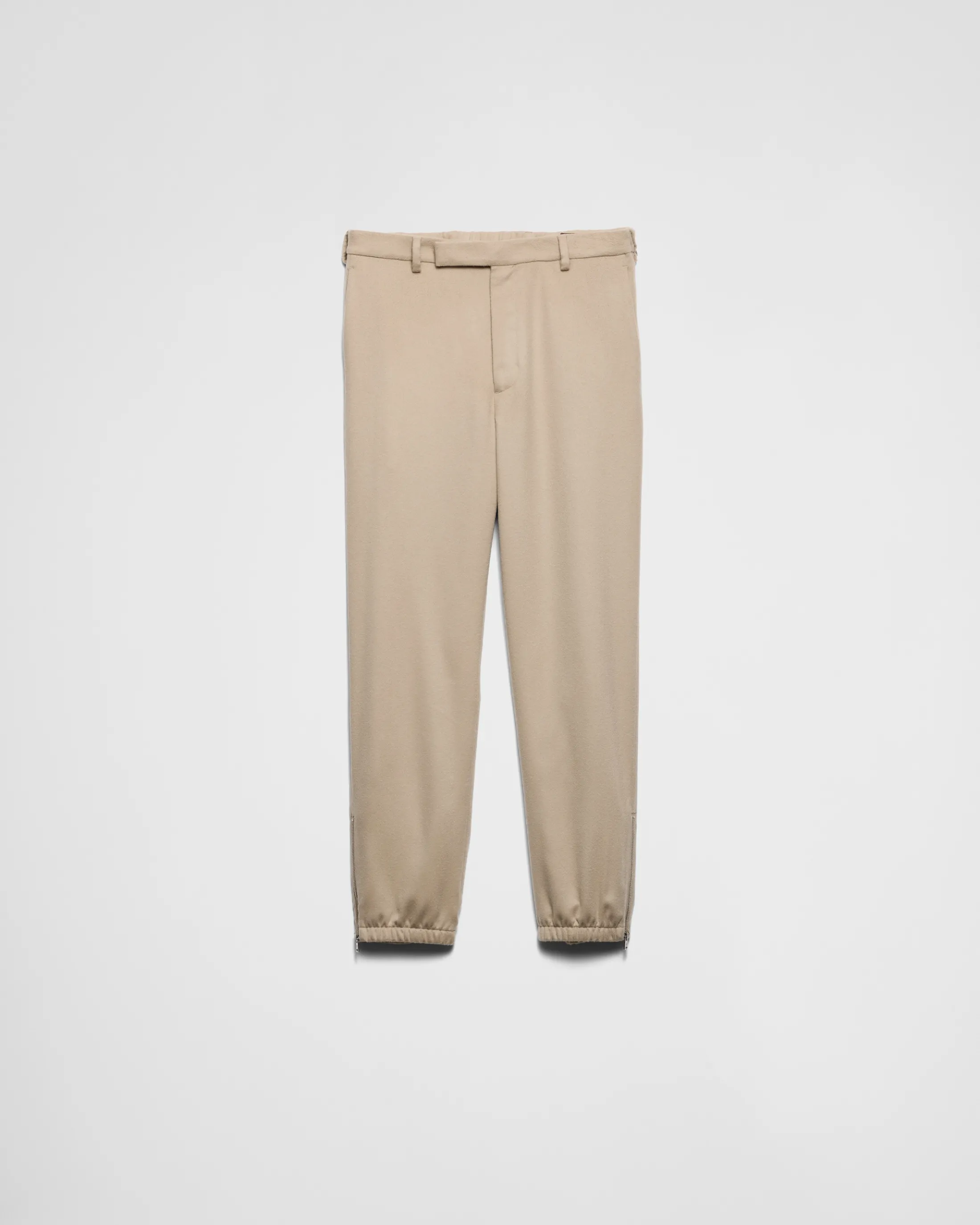 Prada Cashmere pants Limestone Discount