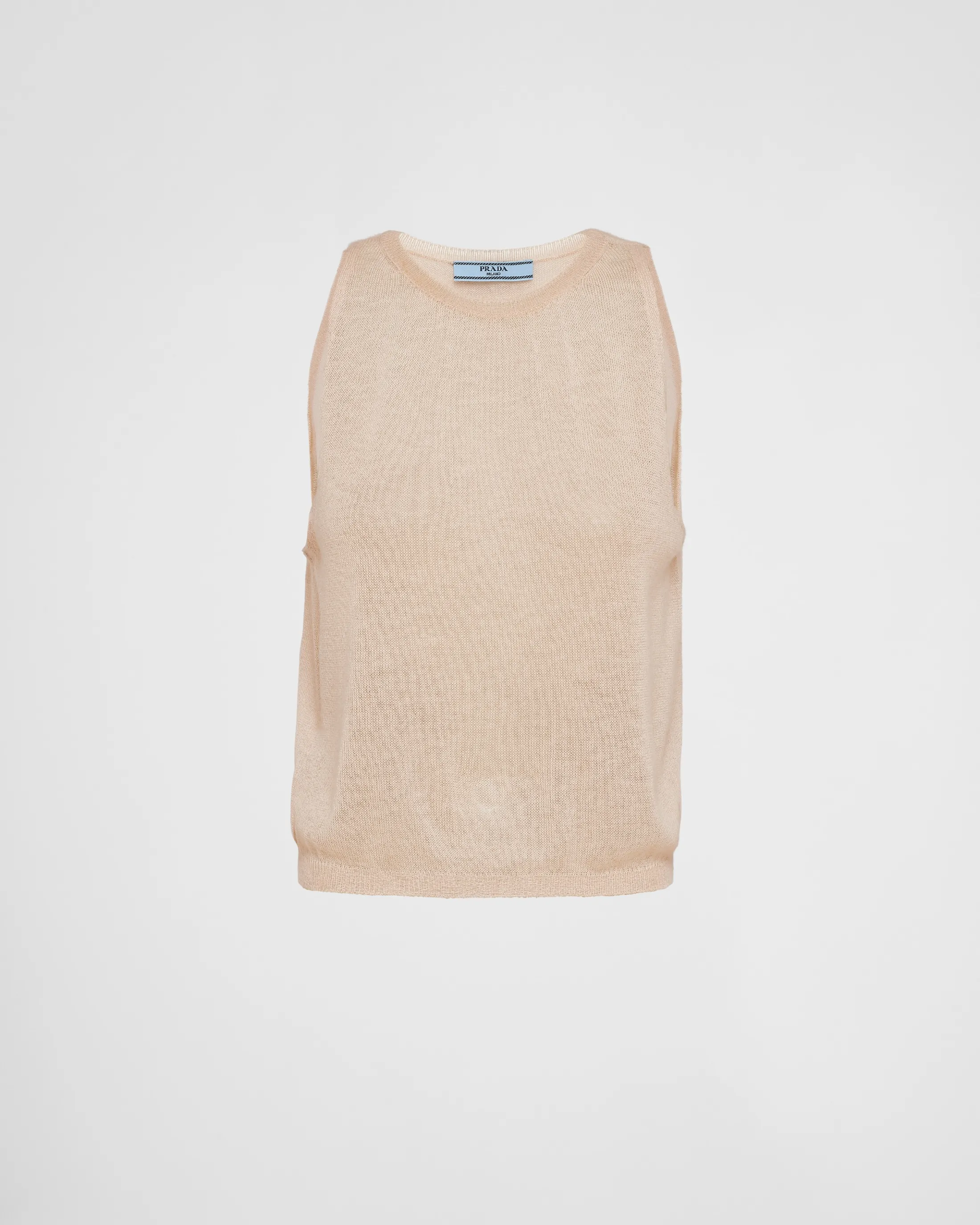 Prada Cashmere tank top Desertbeige Clearance