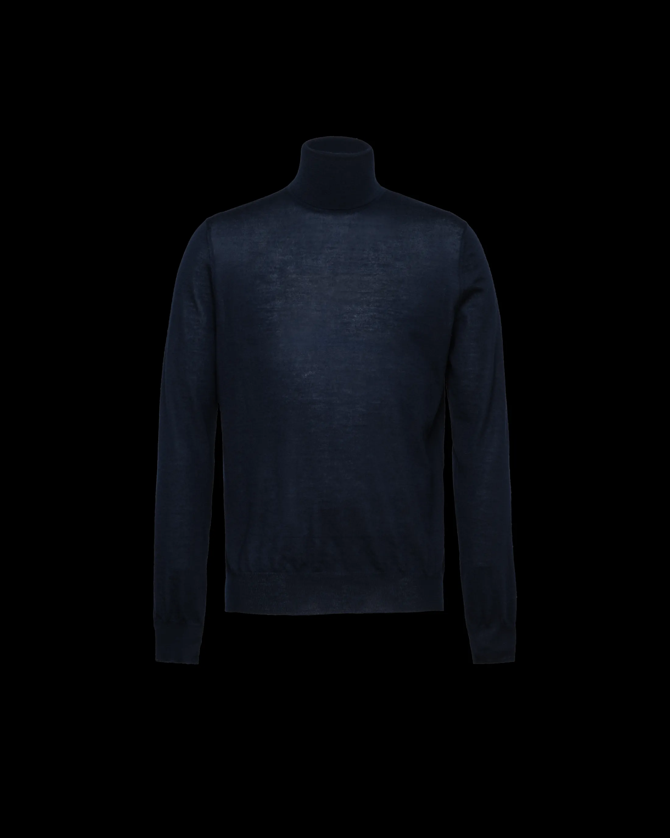 Prada Cashmere Turtleneck Navy Cheap