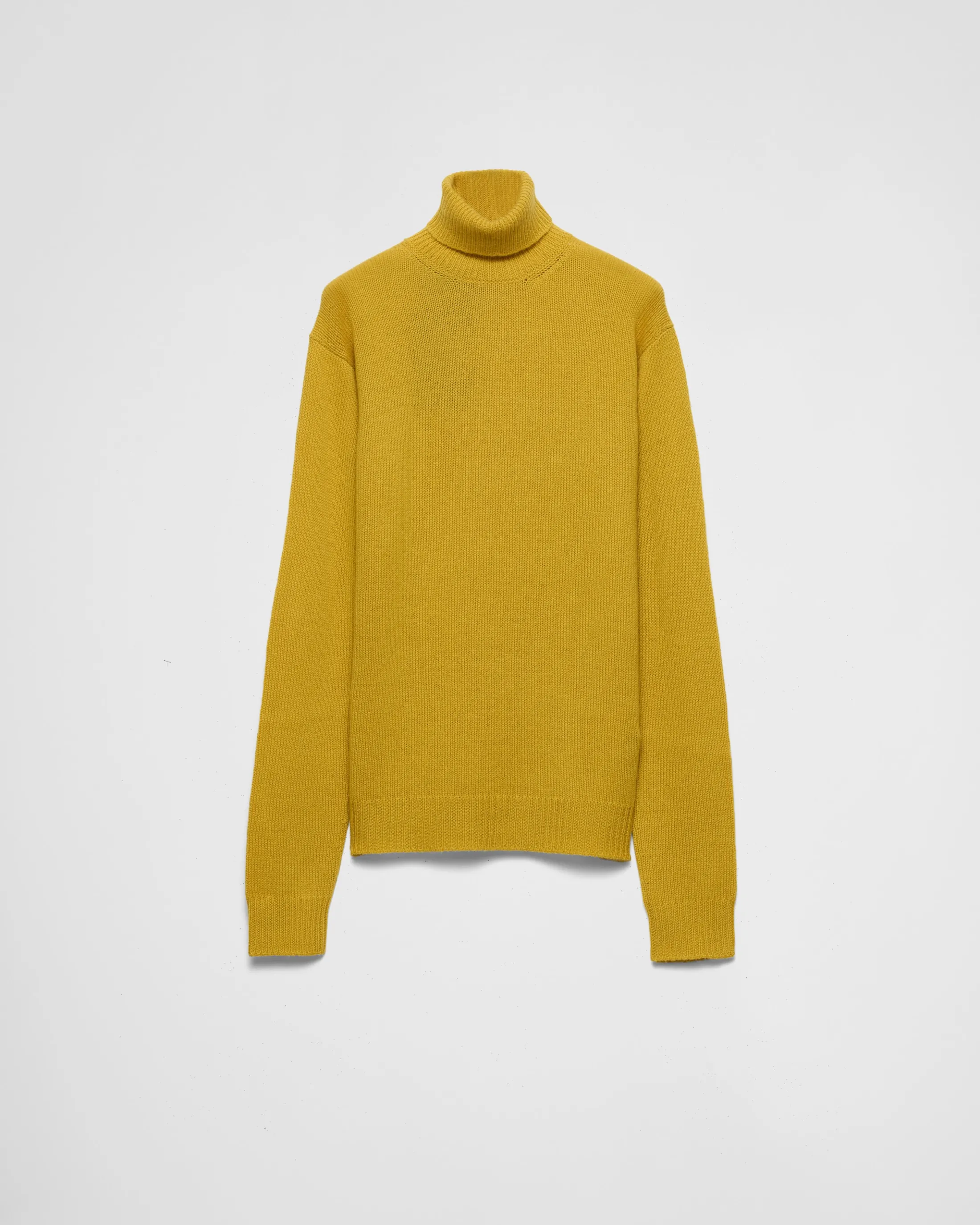 Prada Cashmere turtleneck sweater Yellow Online