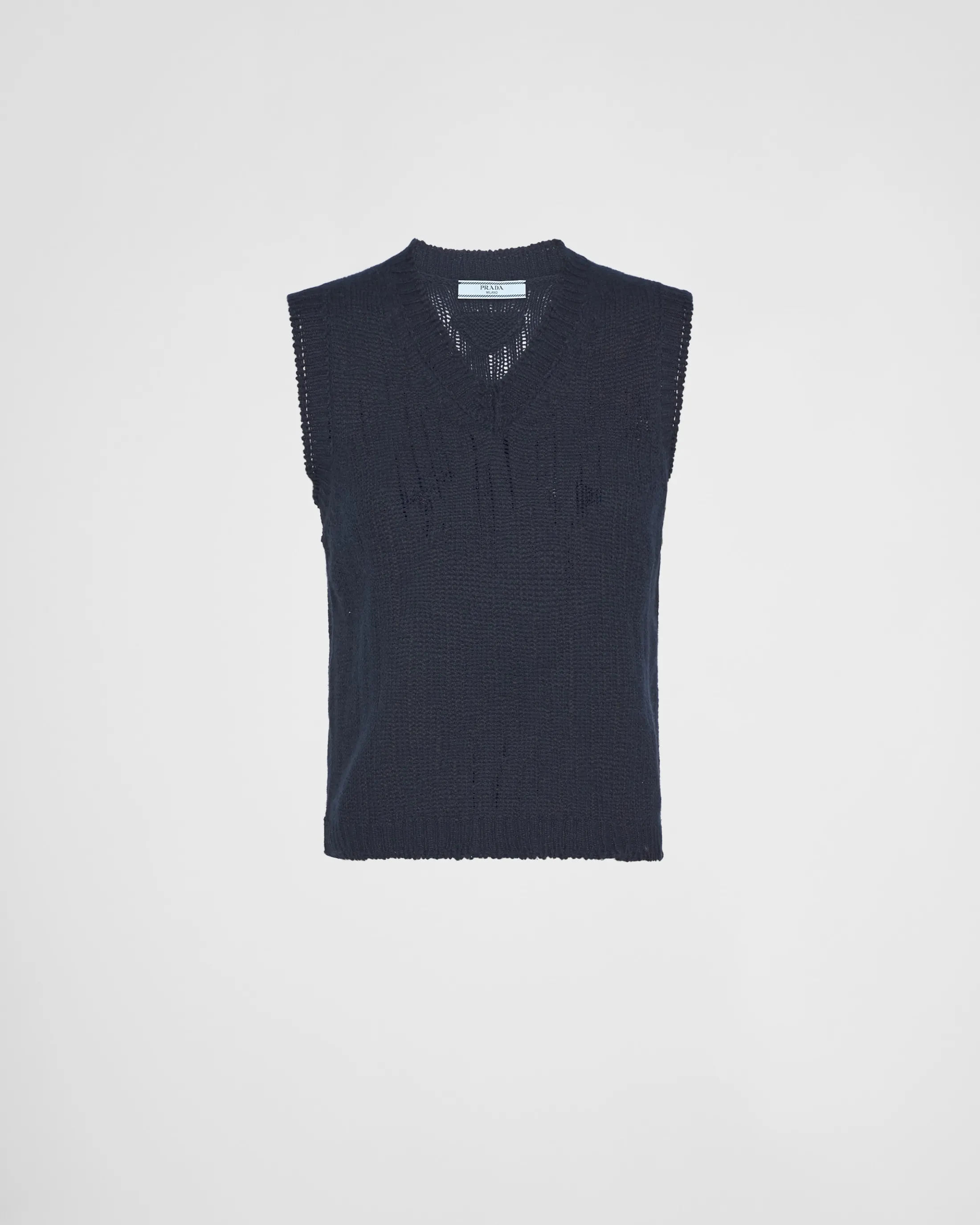 Prada Cashmere vest Navy New