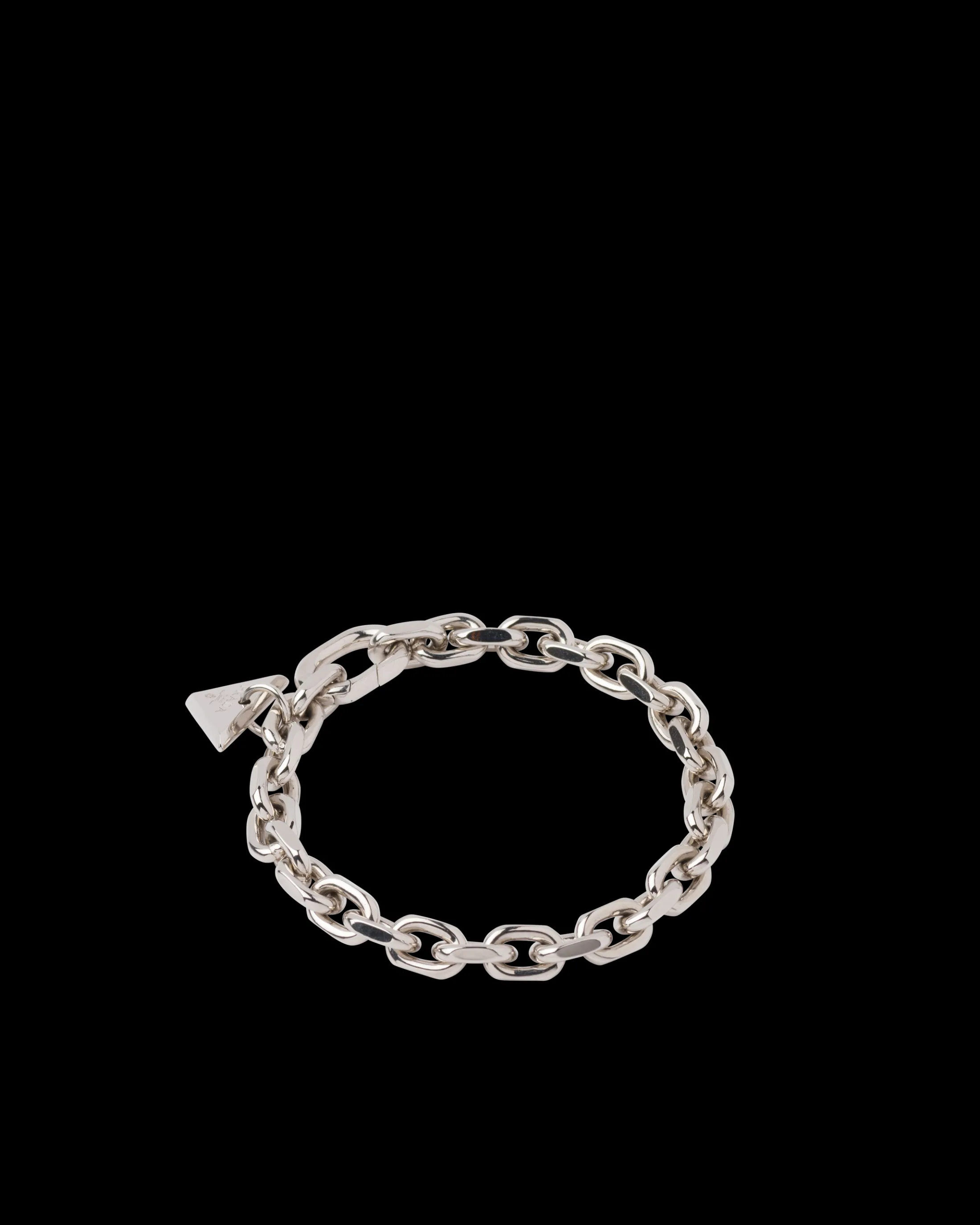 Prada Chain Jewels bracelet Silver Flash Sale