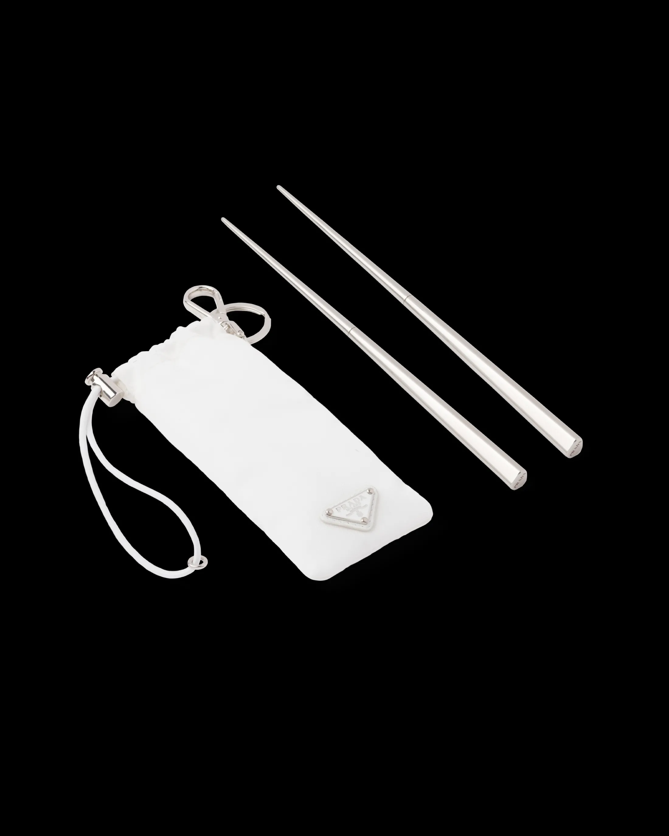 Prada Chopstick set for dining White Cheap