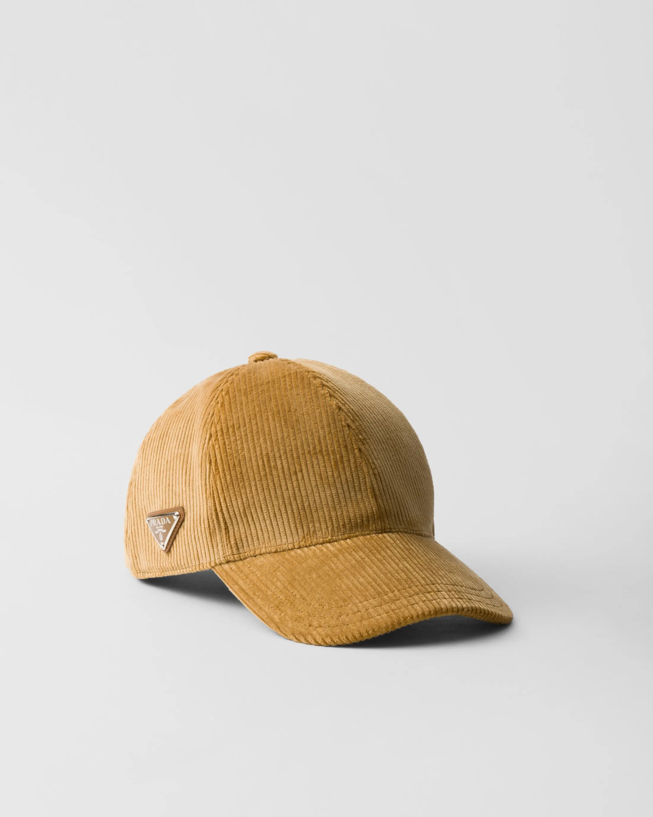 Prada Corduroy baseball cap Barley Discount