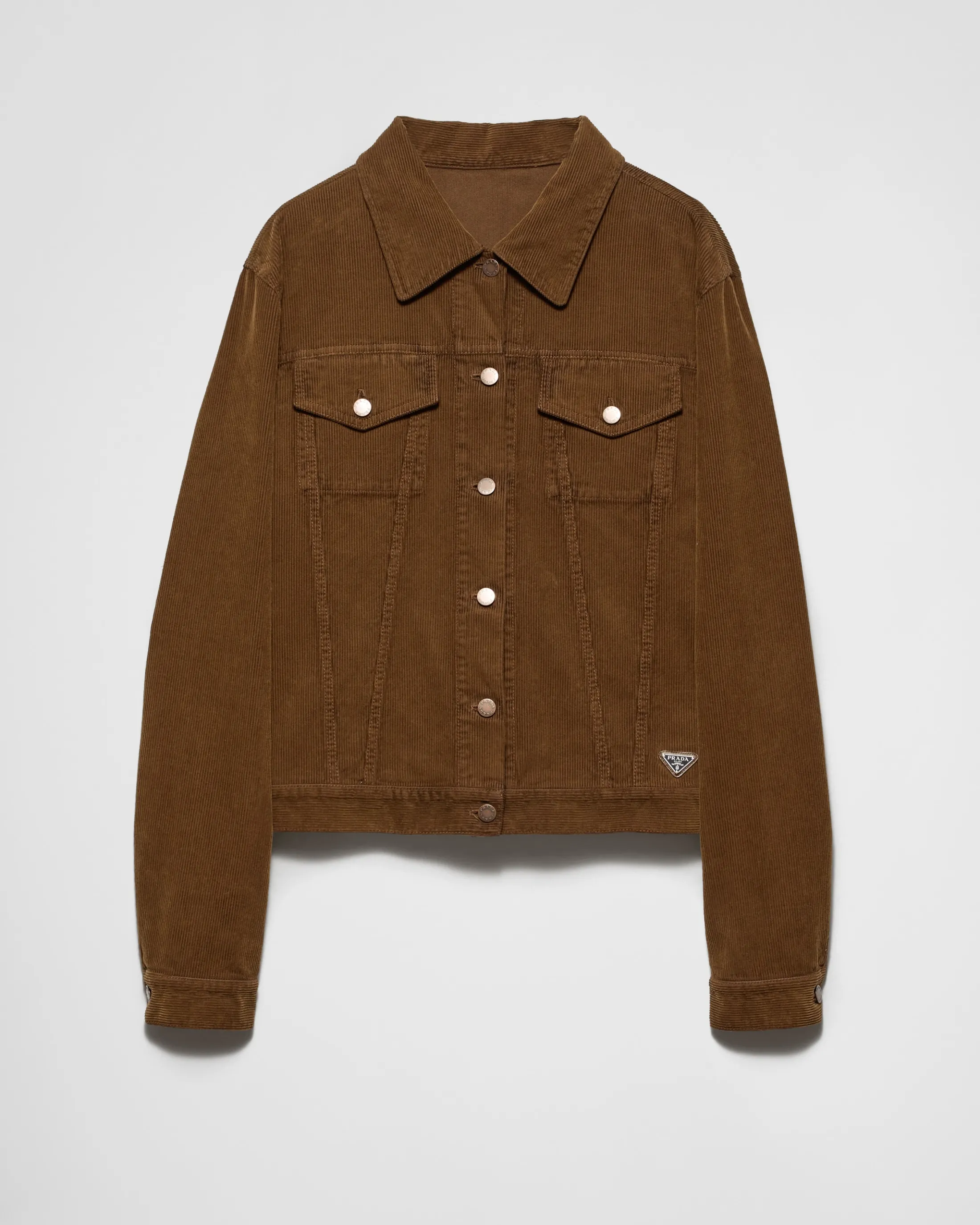 Prada Corduroy blouson jacket Caramel Cheap