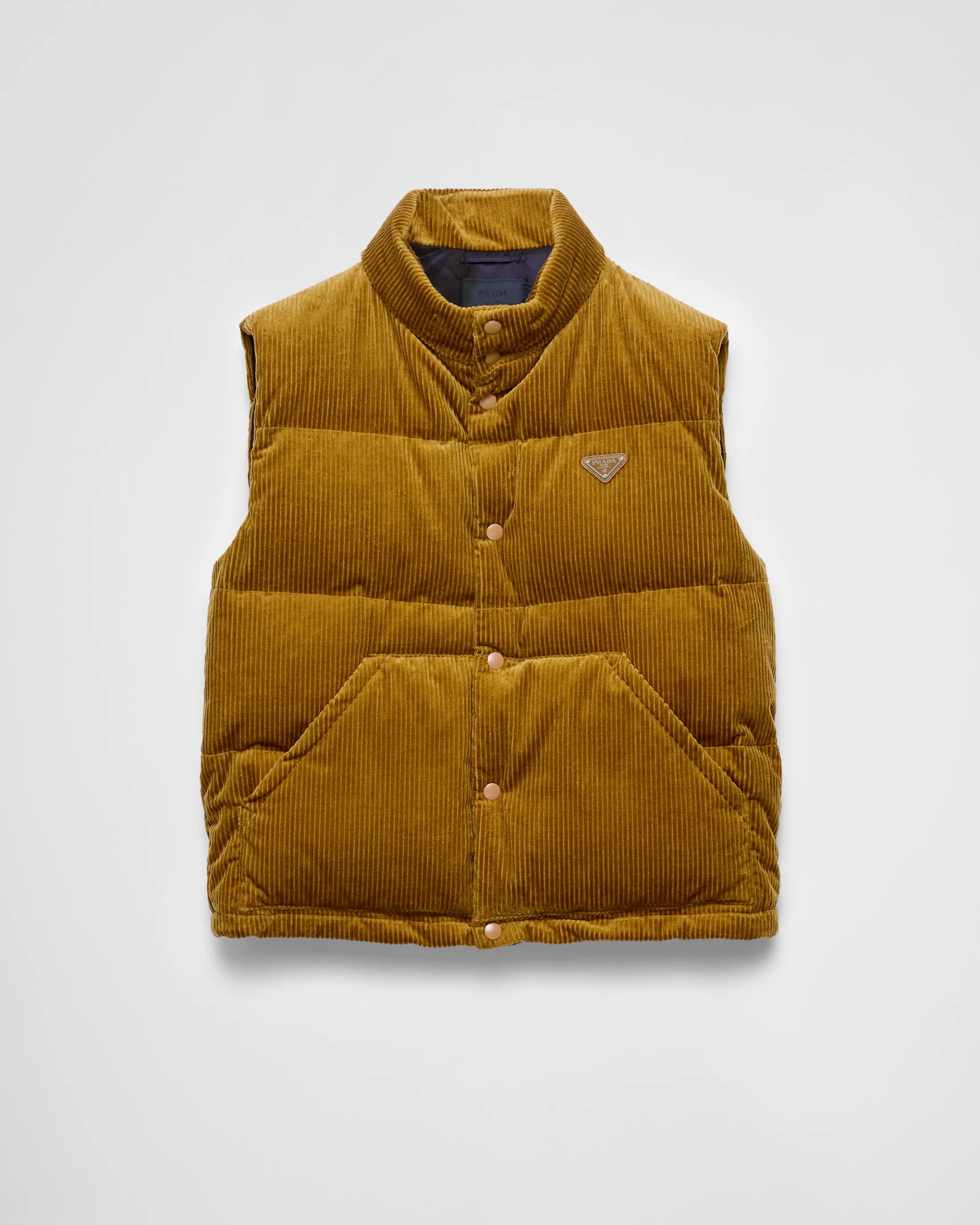 Prada Corduroy down vest Barley Outlet