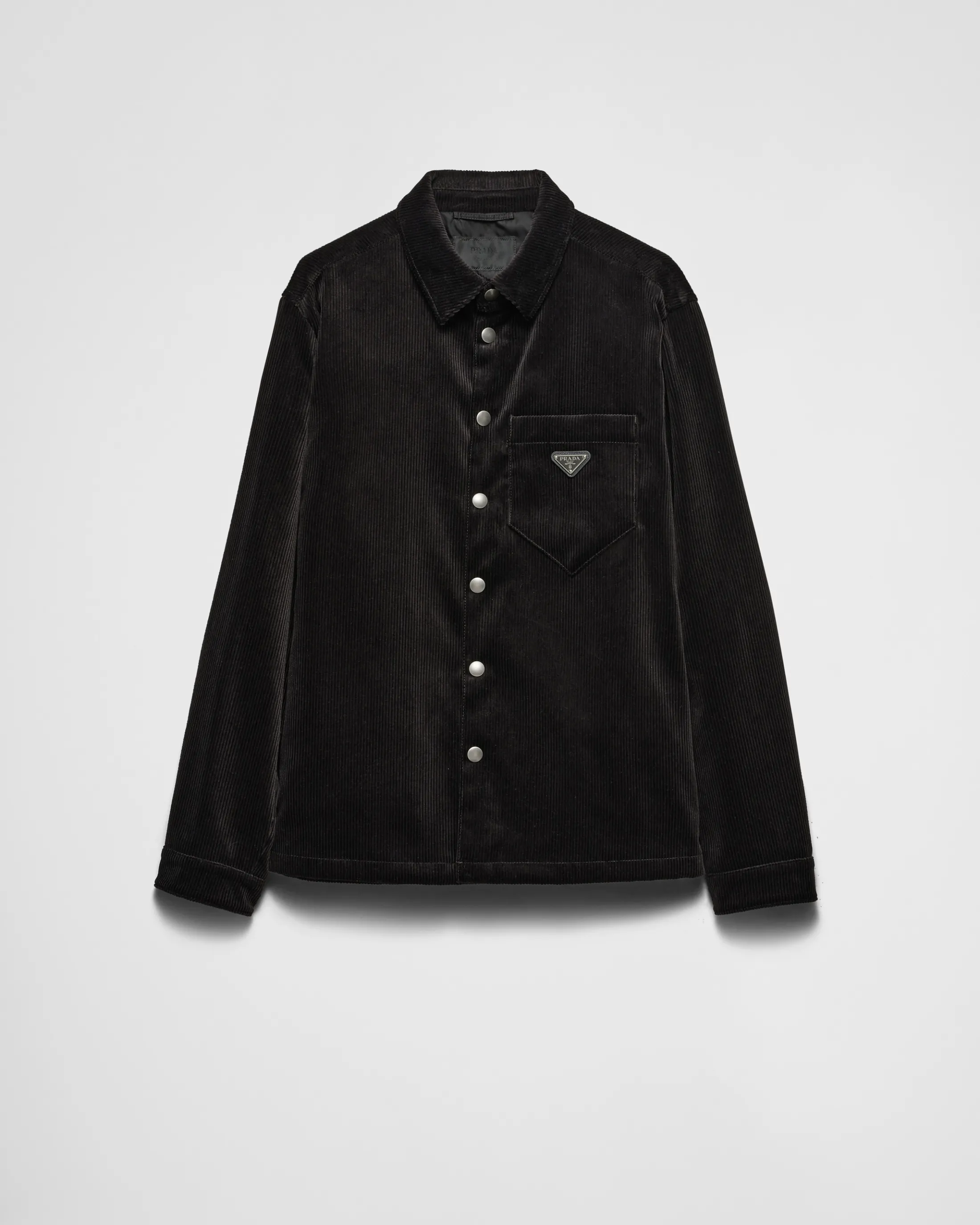 Prada Corduroy shirt Black Outlet