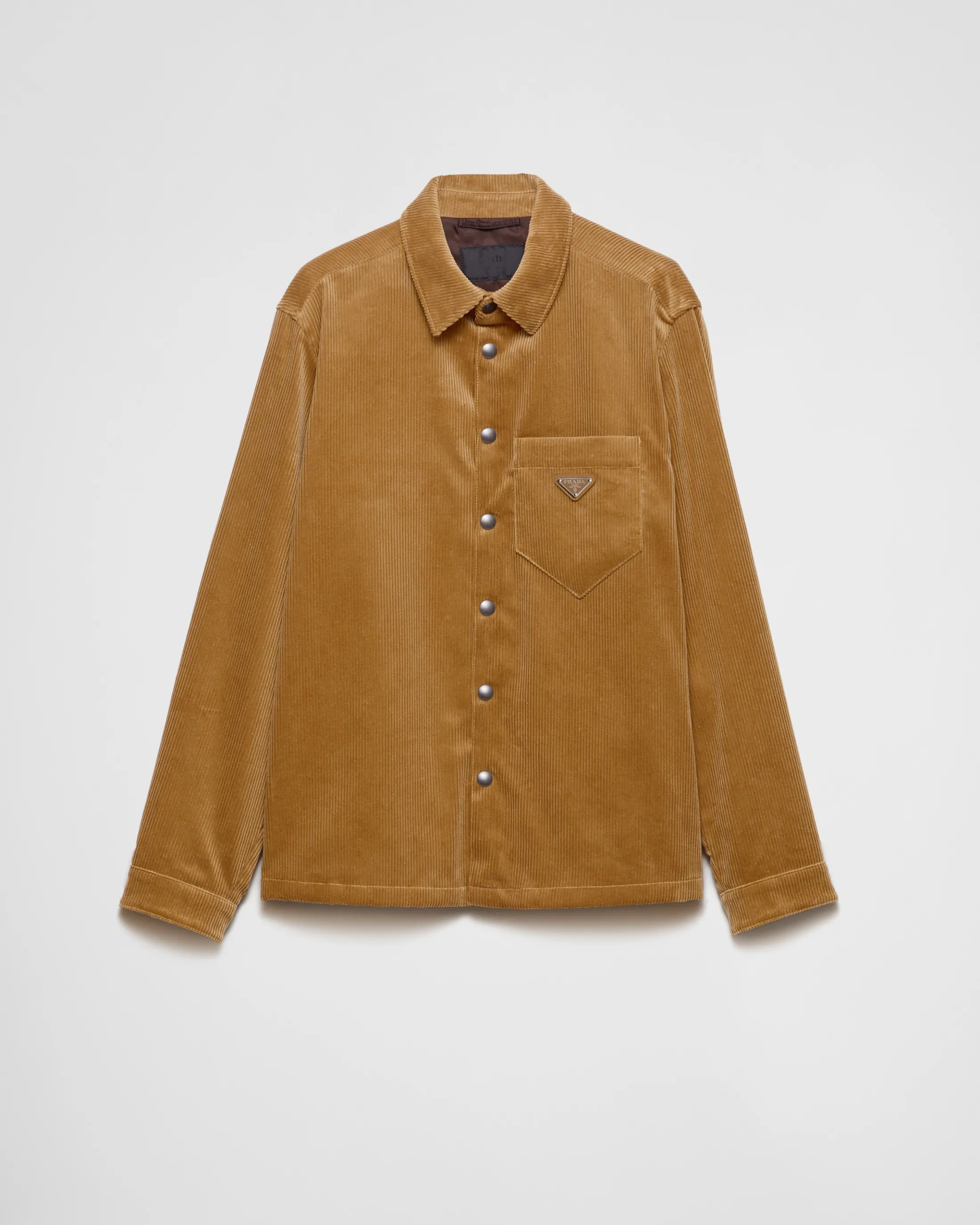 Prada Corduroy shirt Barley Best Sale