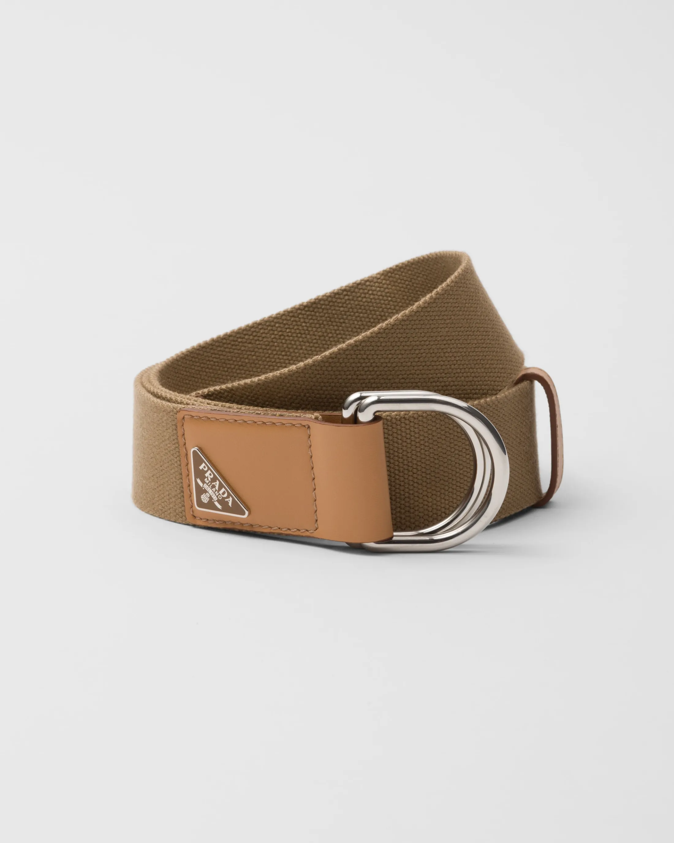 Prada Cotton belt Desertbeige Best