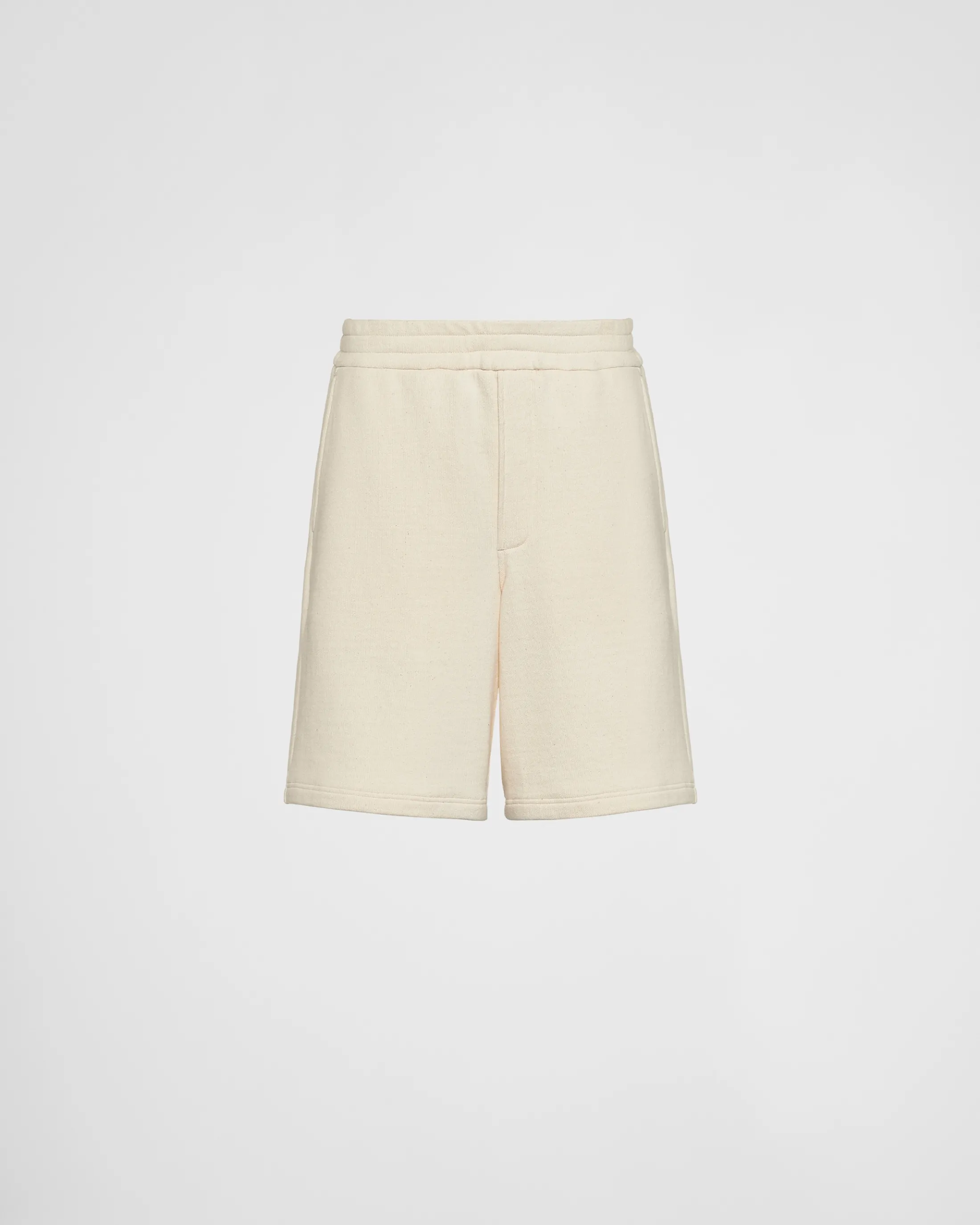 Prada Cotton Bermudas Natural Store