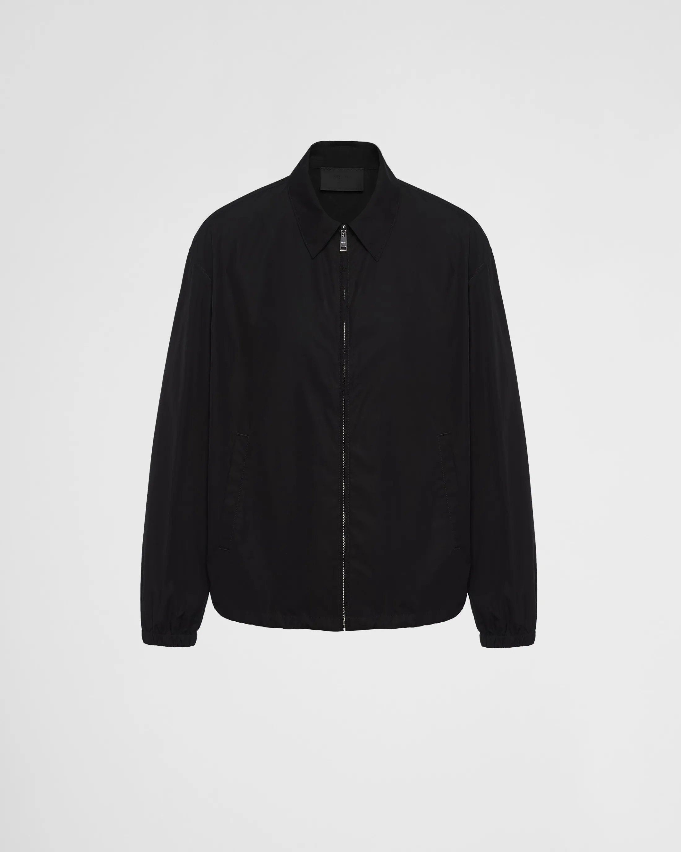 Prada Cotton blouson jacket Black Store