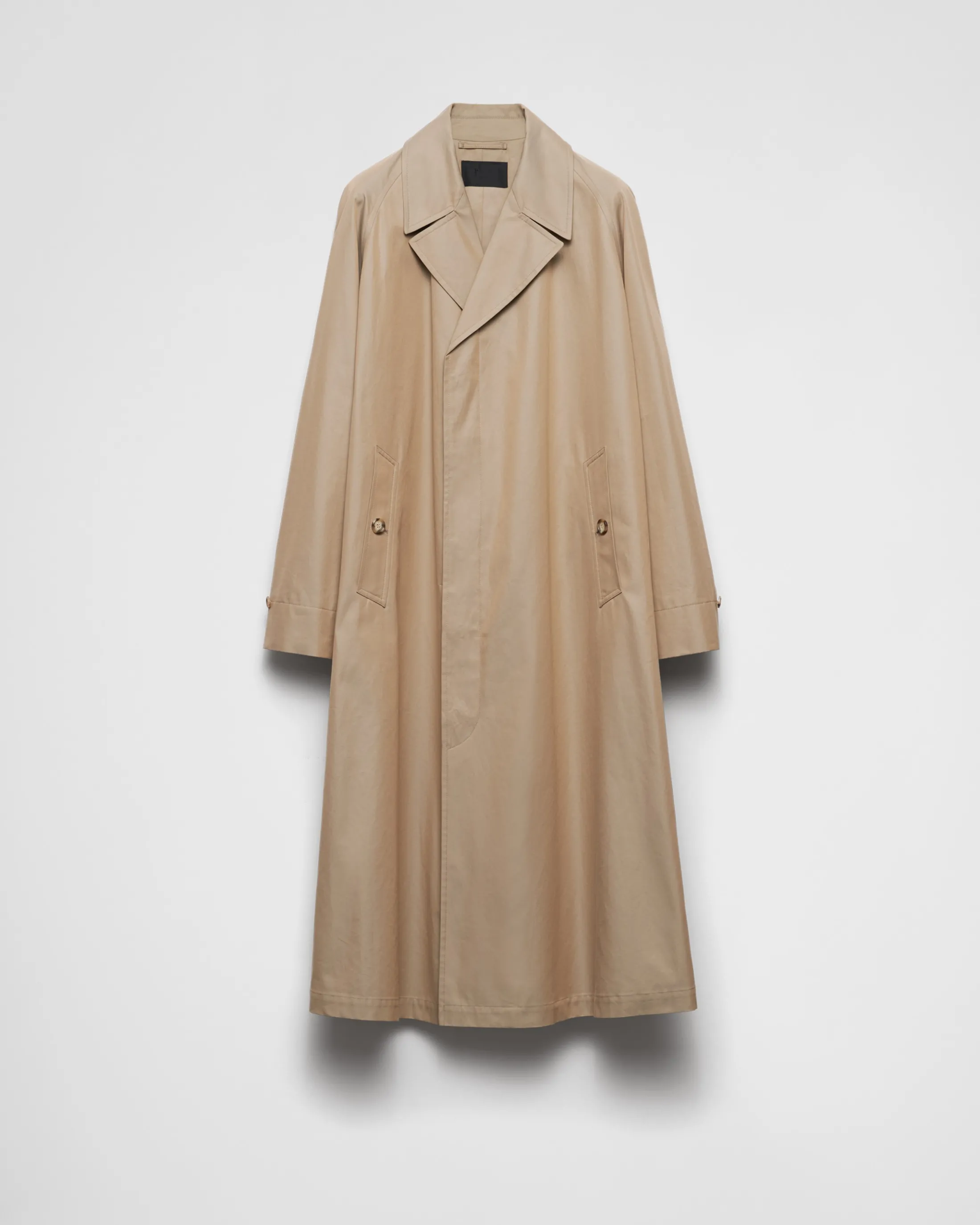 Prada Cotton coat Beige Best Sale