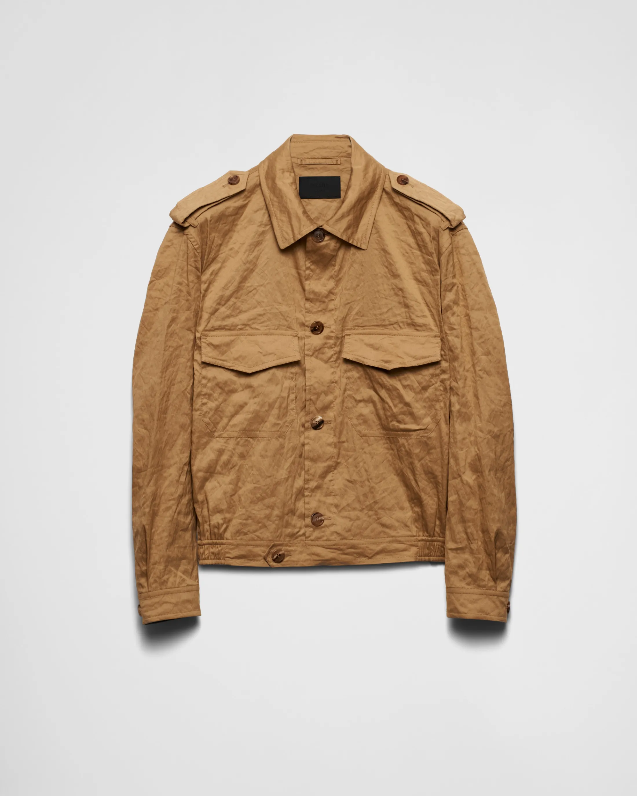 Prada Cotton jacket Khaki Clearance