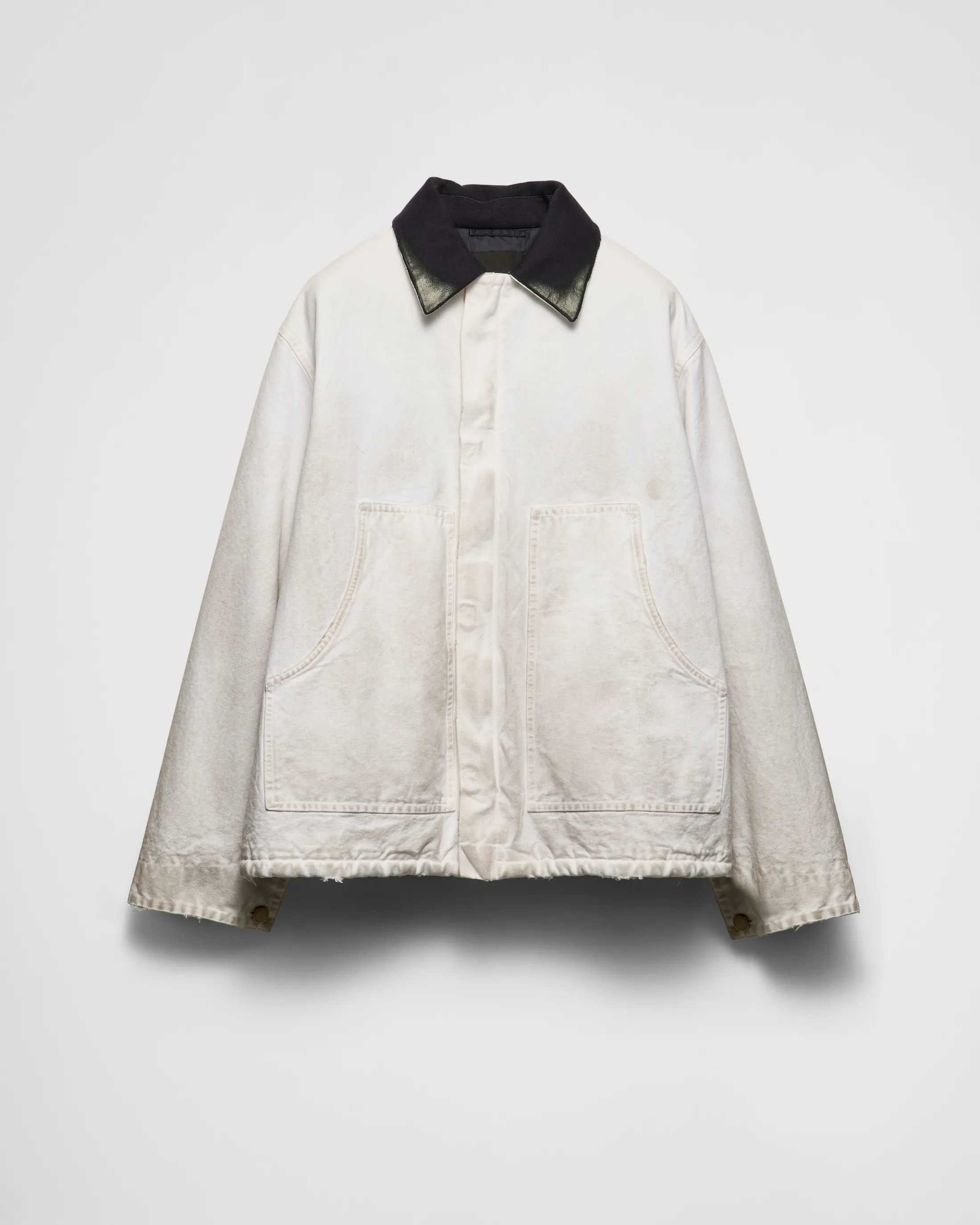 Prada Cotton jacket White Clearance