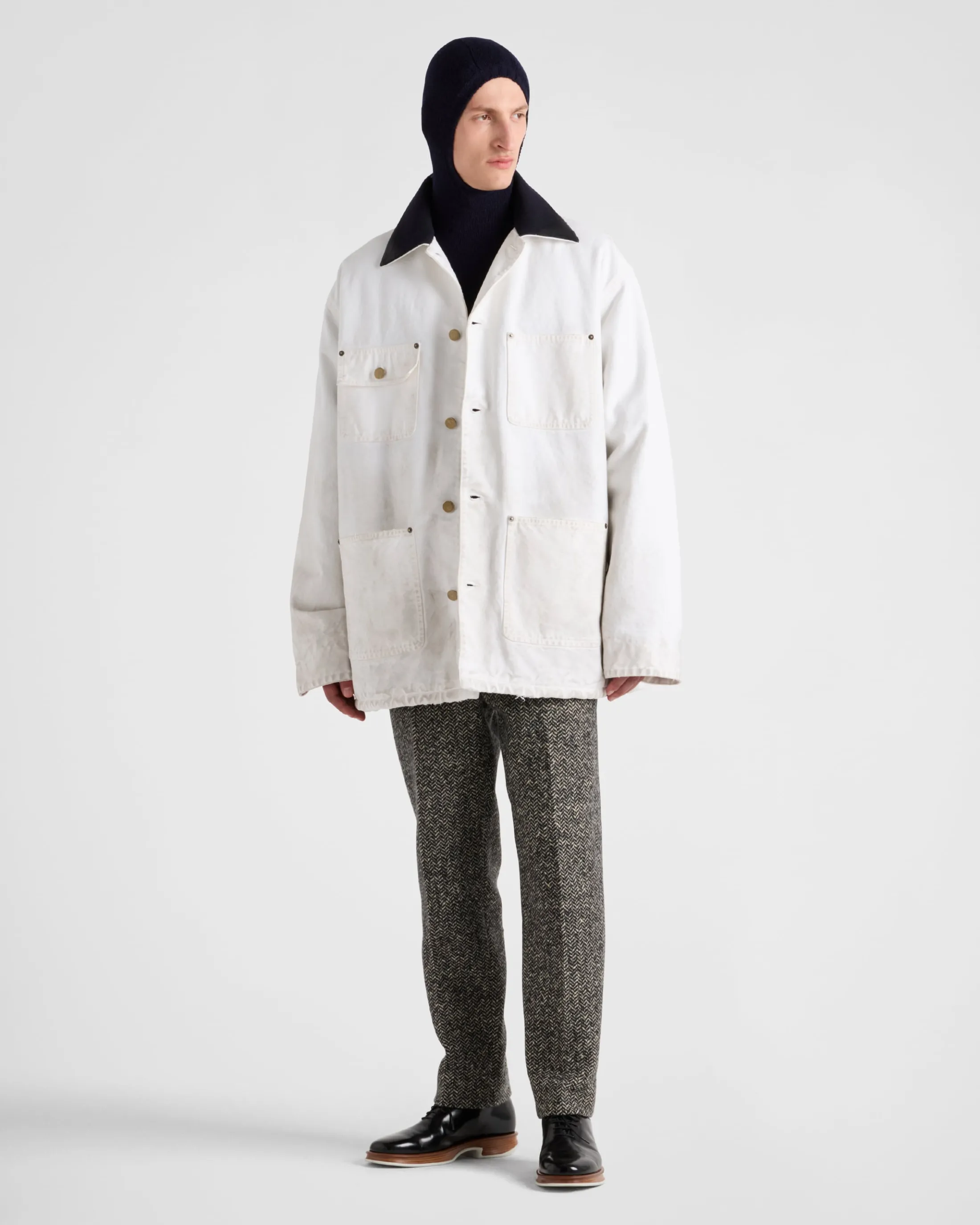 Prada Cotton jacket White Outlet