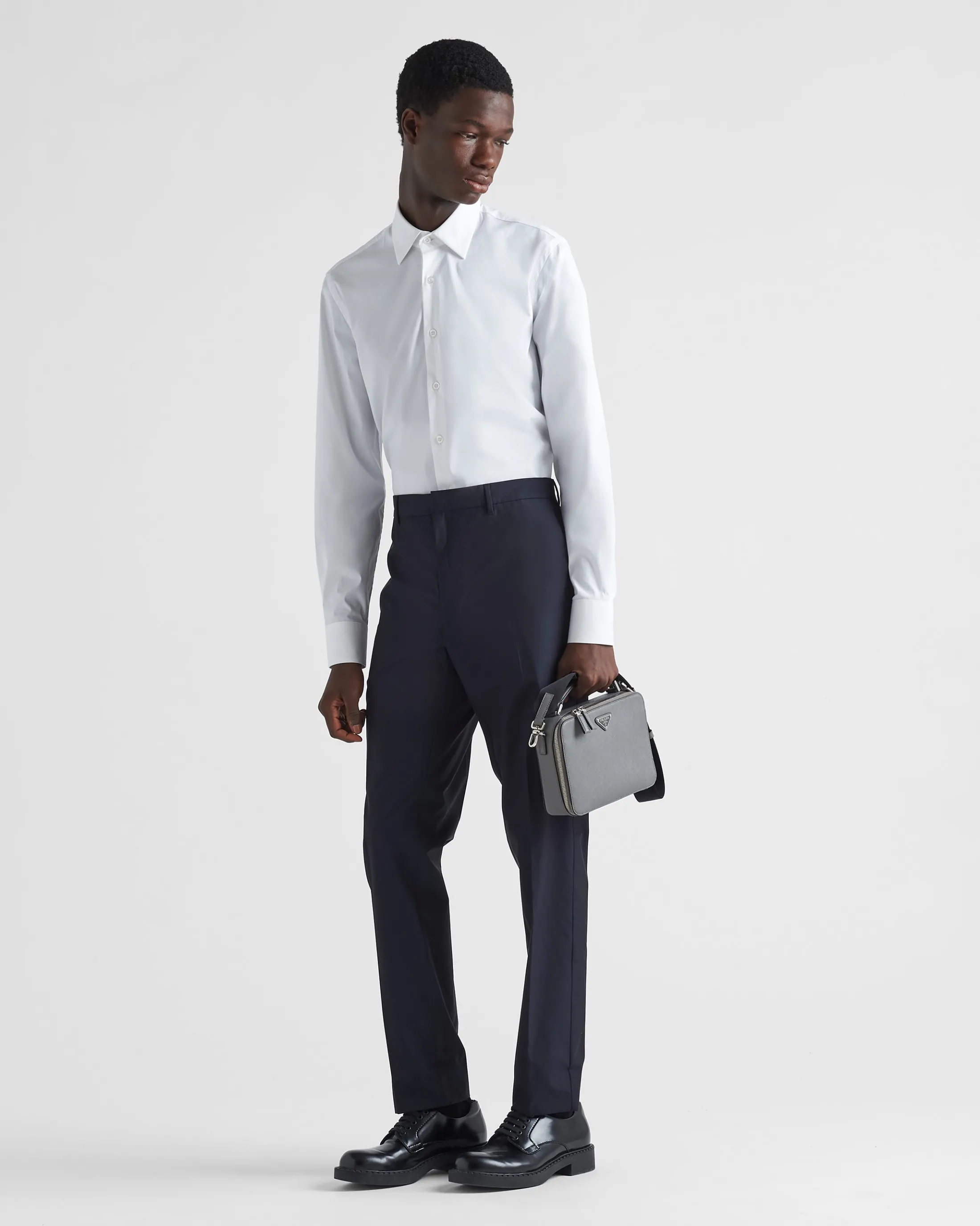 Prada Cotton pants Navy Store