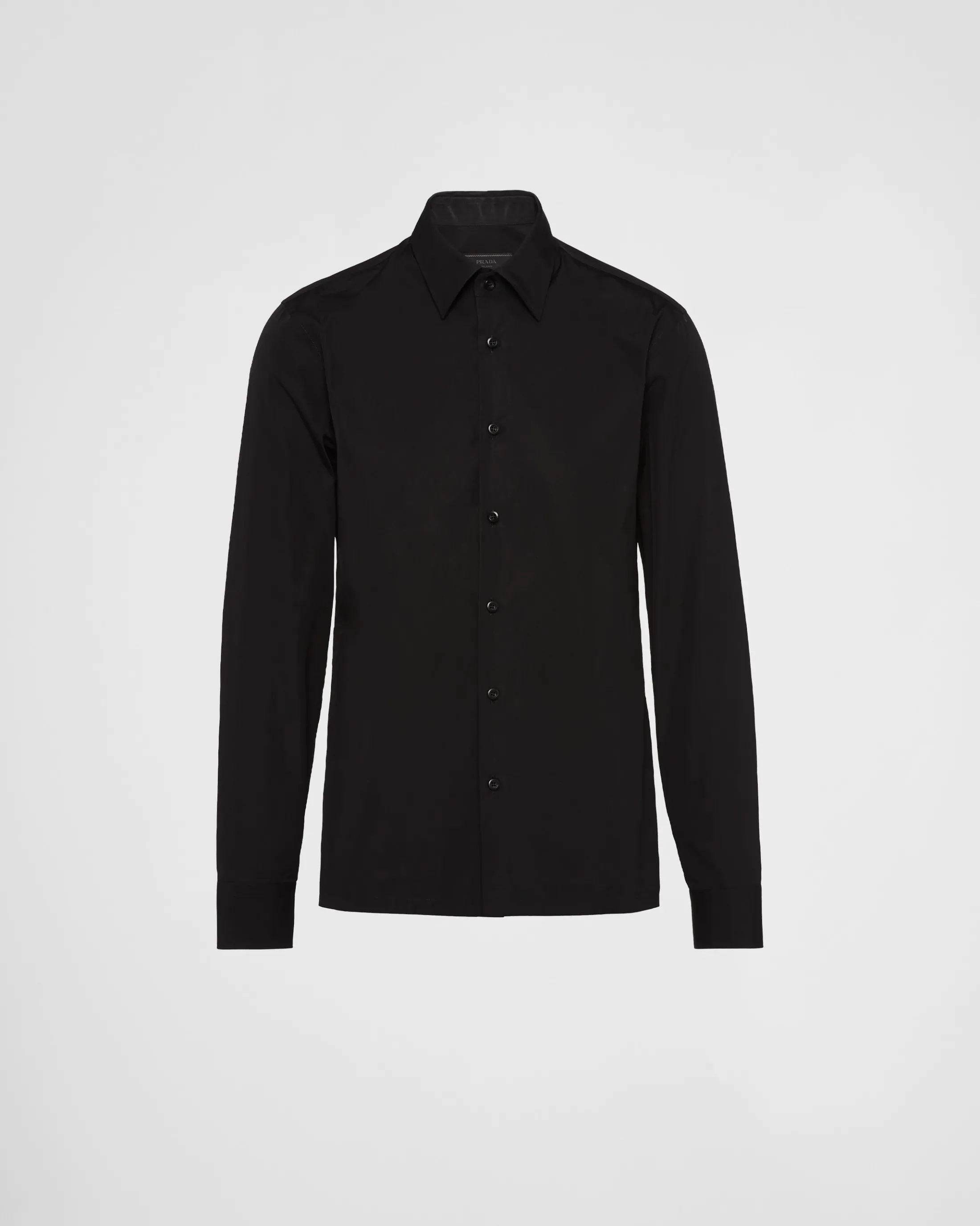 Prada Cotton shirt Black Flash Sale