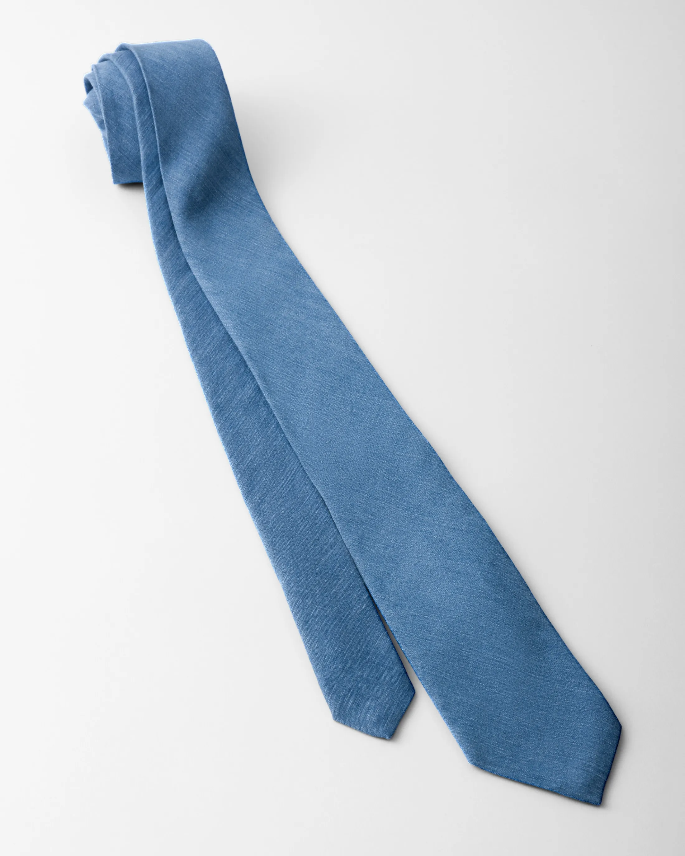 Prada Cotton tie Lightblue Cheap