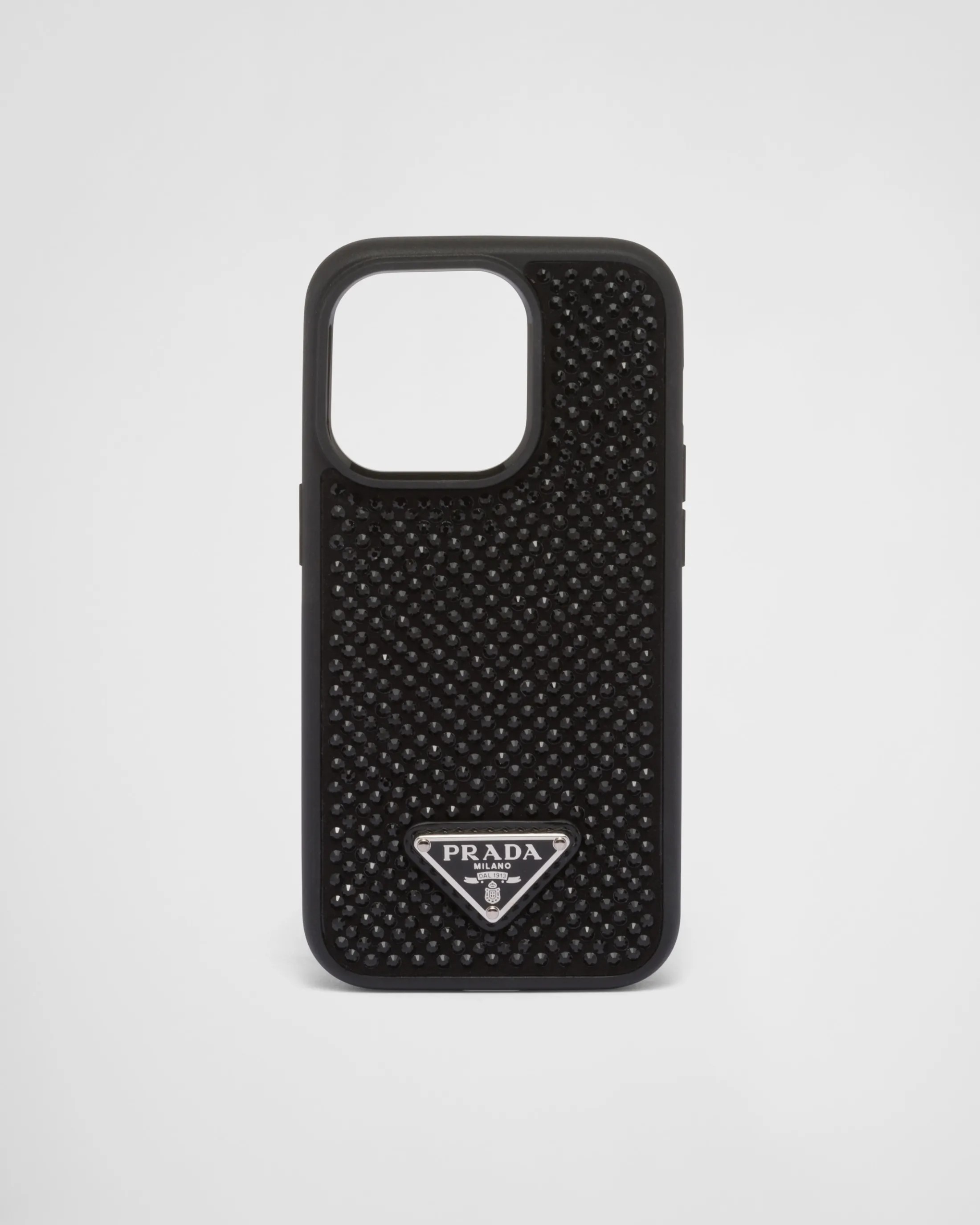 Prada Cover for iPhone 14 Pro Max Black Hot