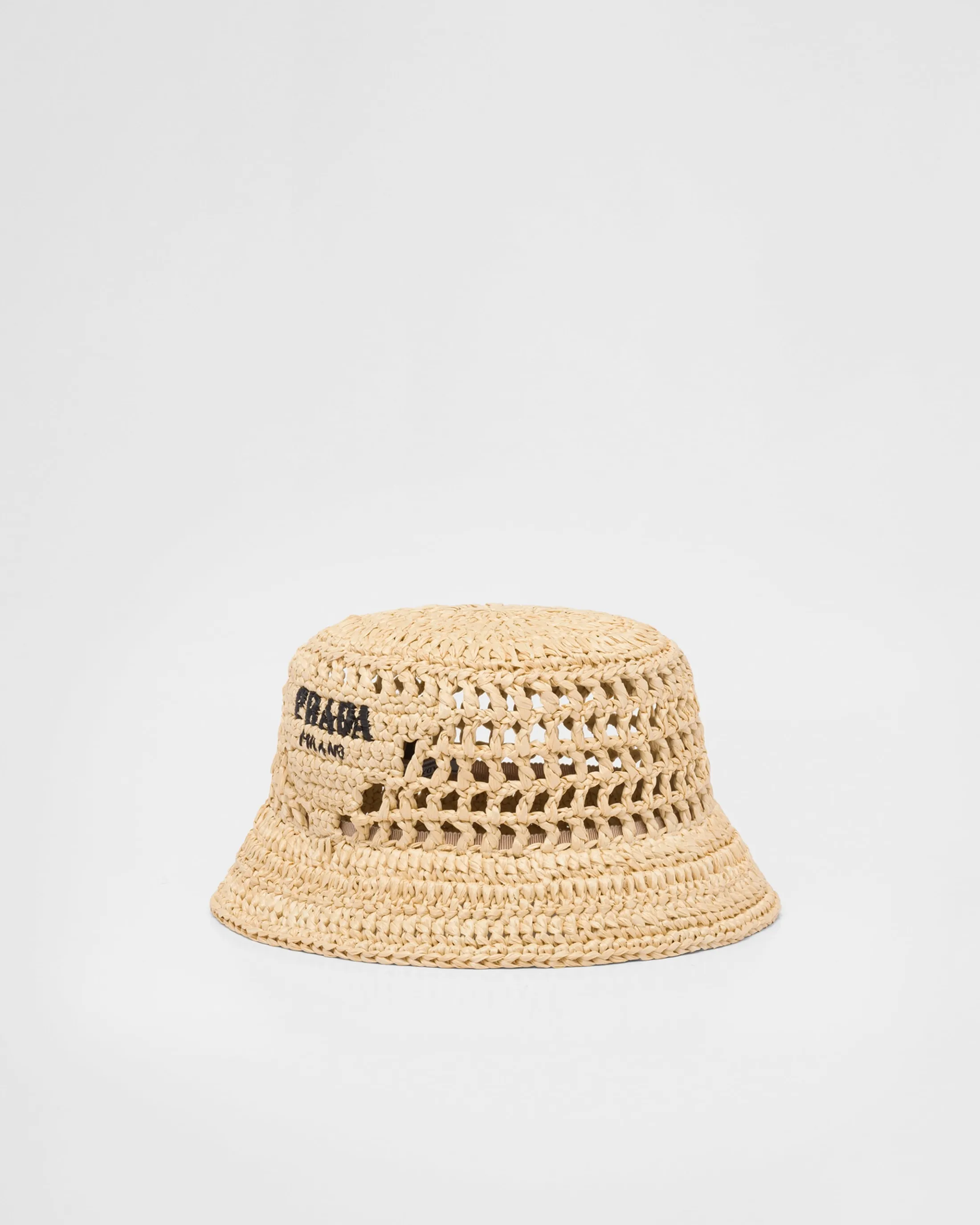 Prada Crochet bucket hat Natural Best