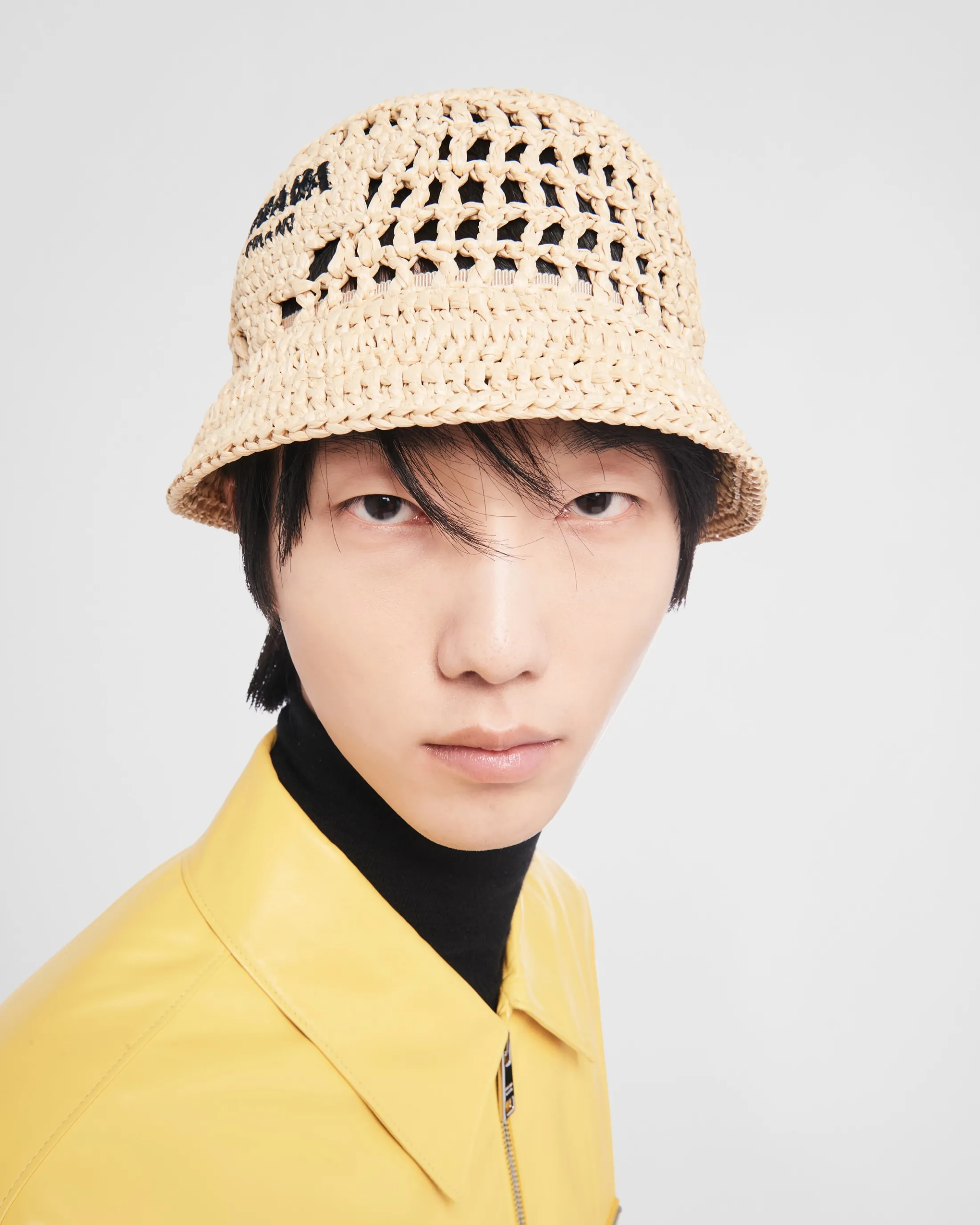 Prada Crochet bucket hat Natural Best