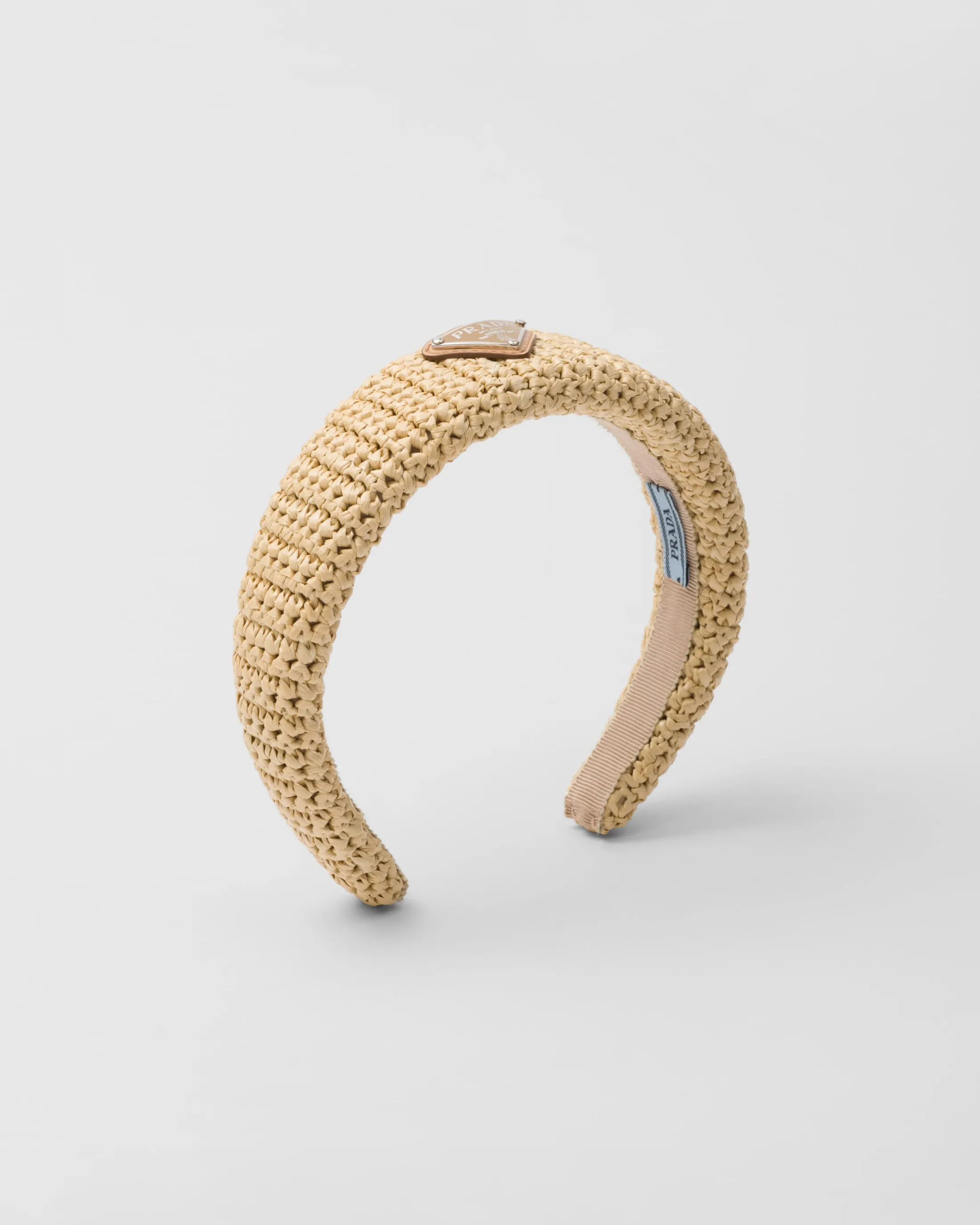 Prada Crochet headband Natural Store