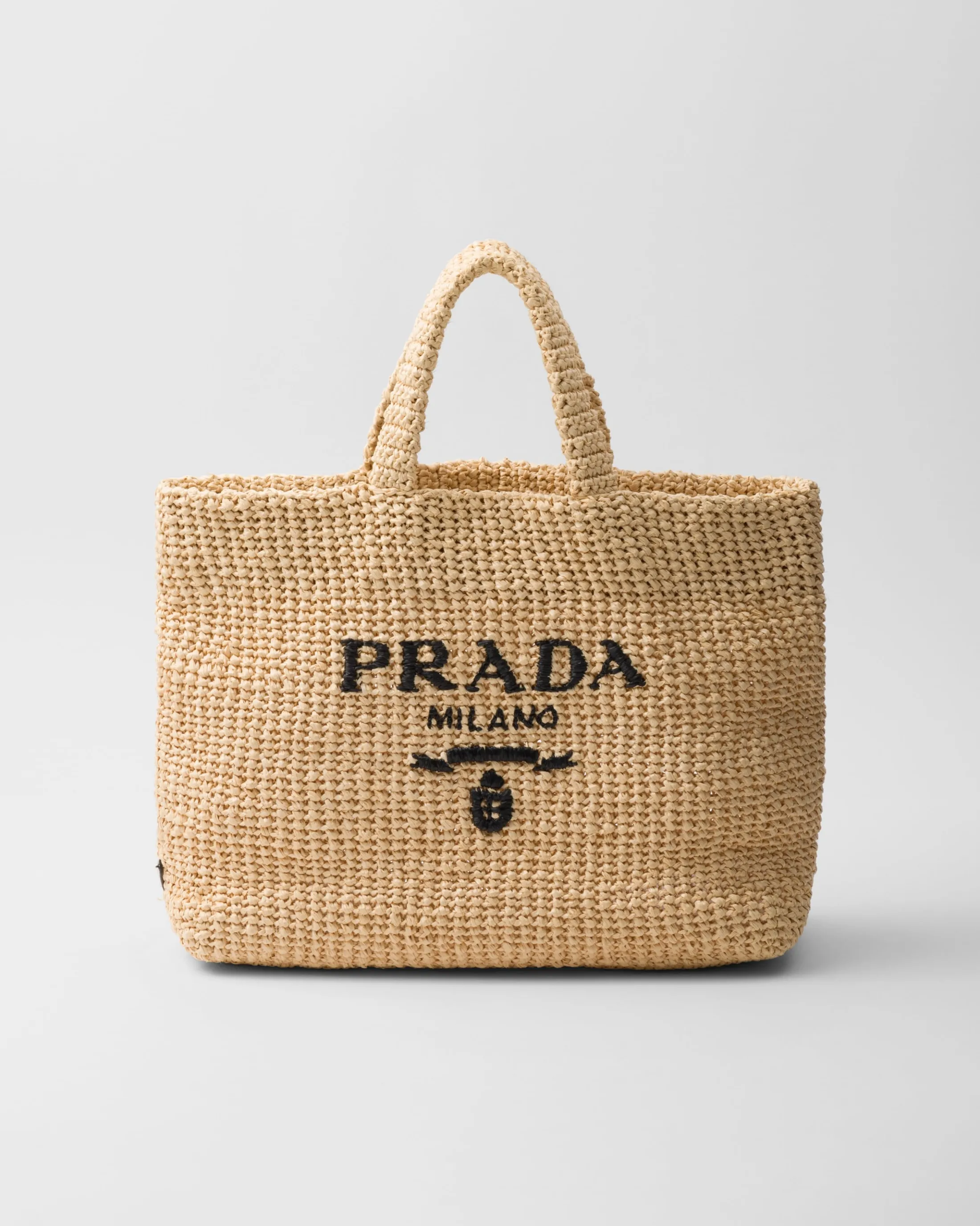 Prada Crochet tote bag Natural Online