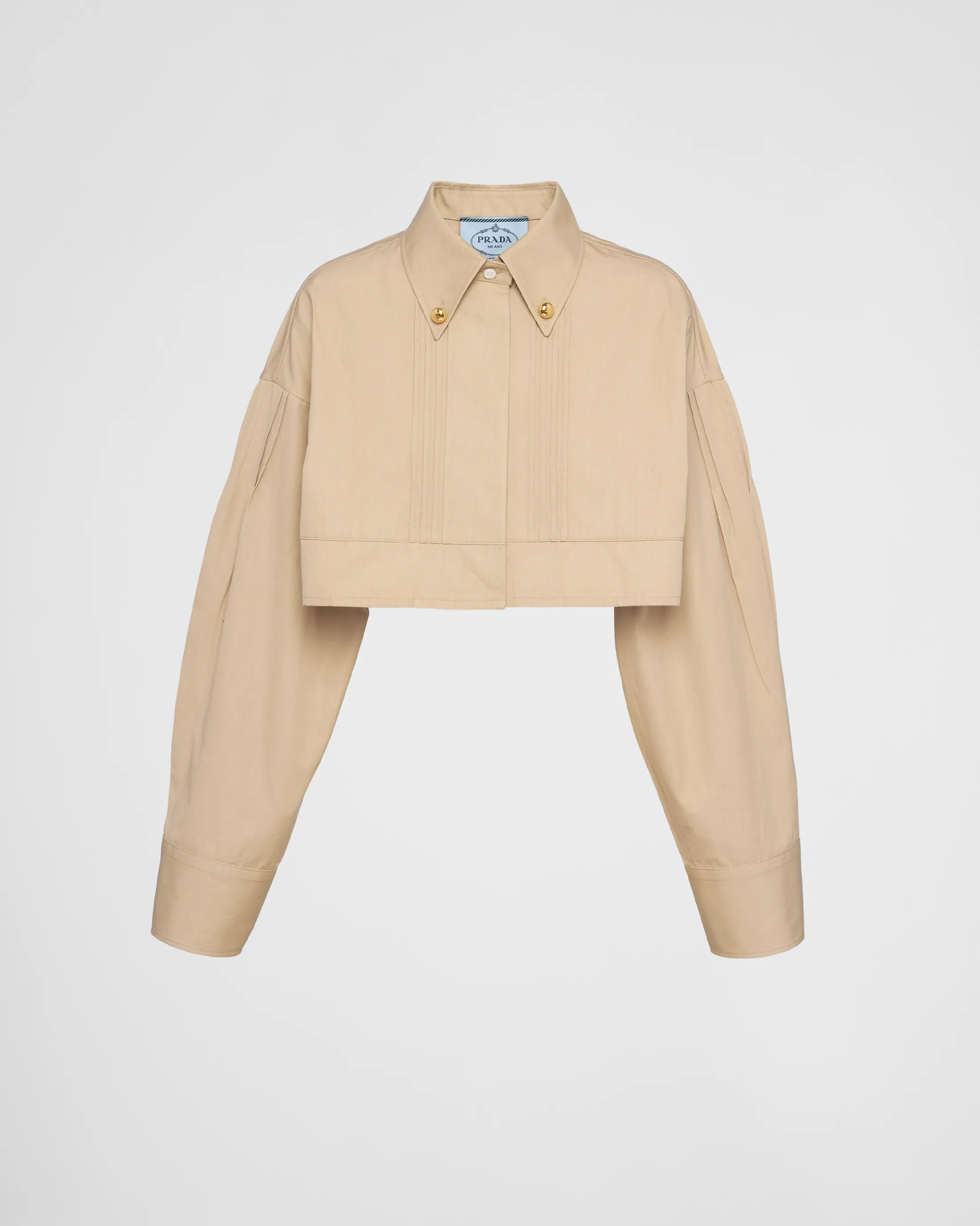 Prada Cropped poplin jacket Cord Store